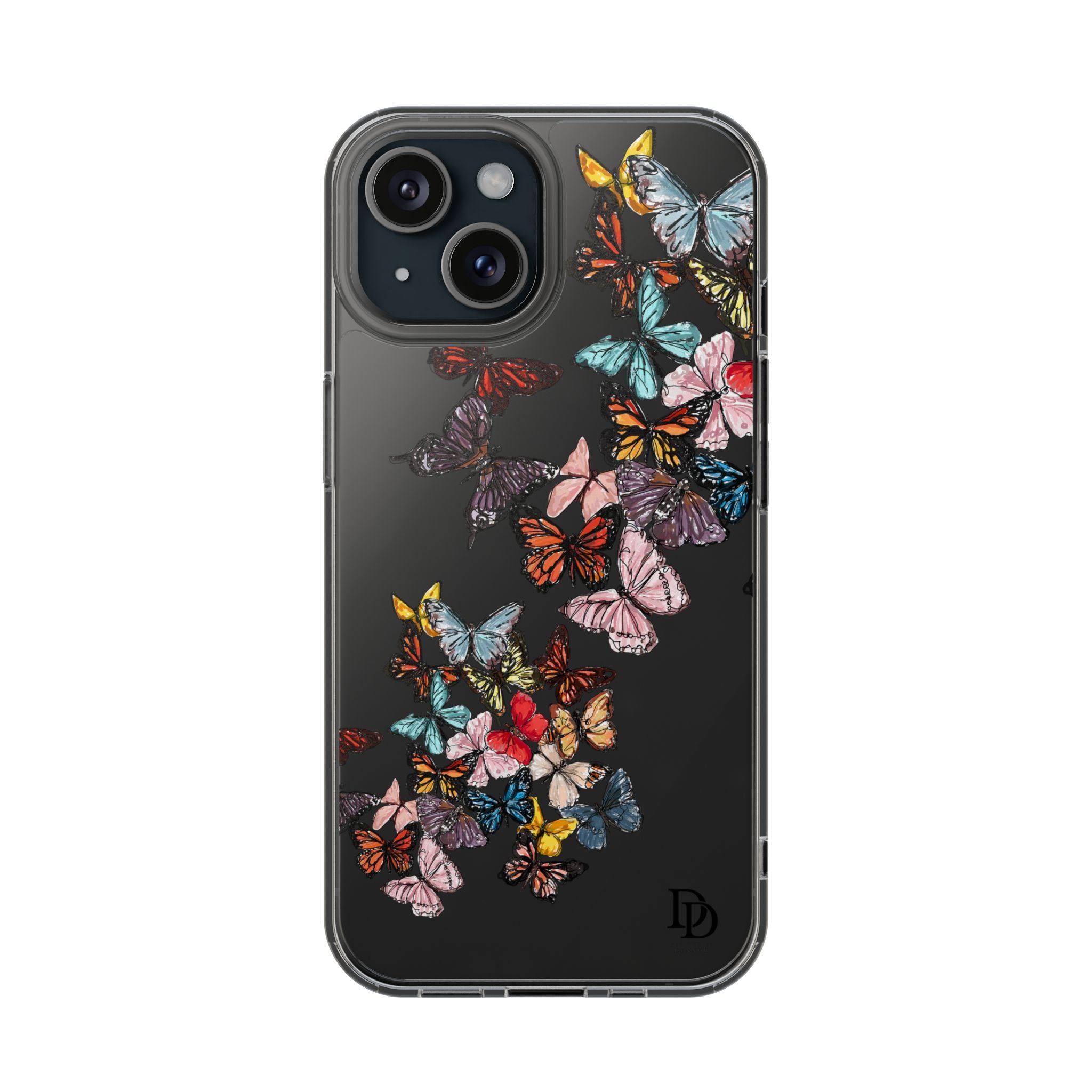 Clear Butterfly Phone Cases