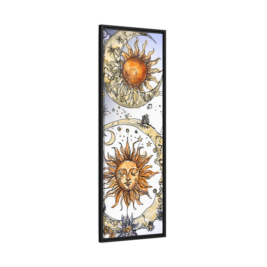 Celestial Matte Canvas, Framed (Multi-color)