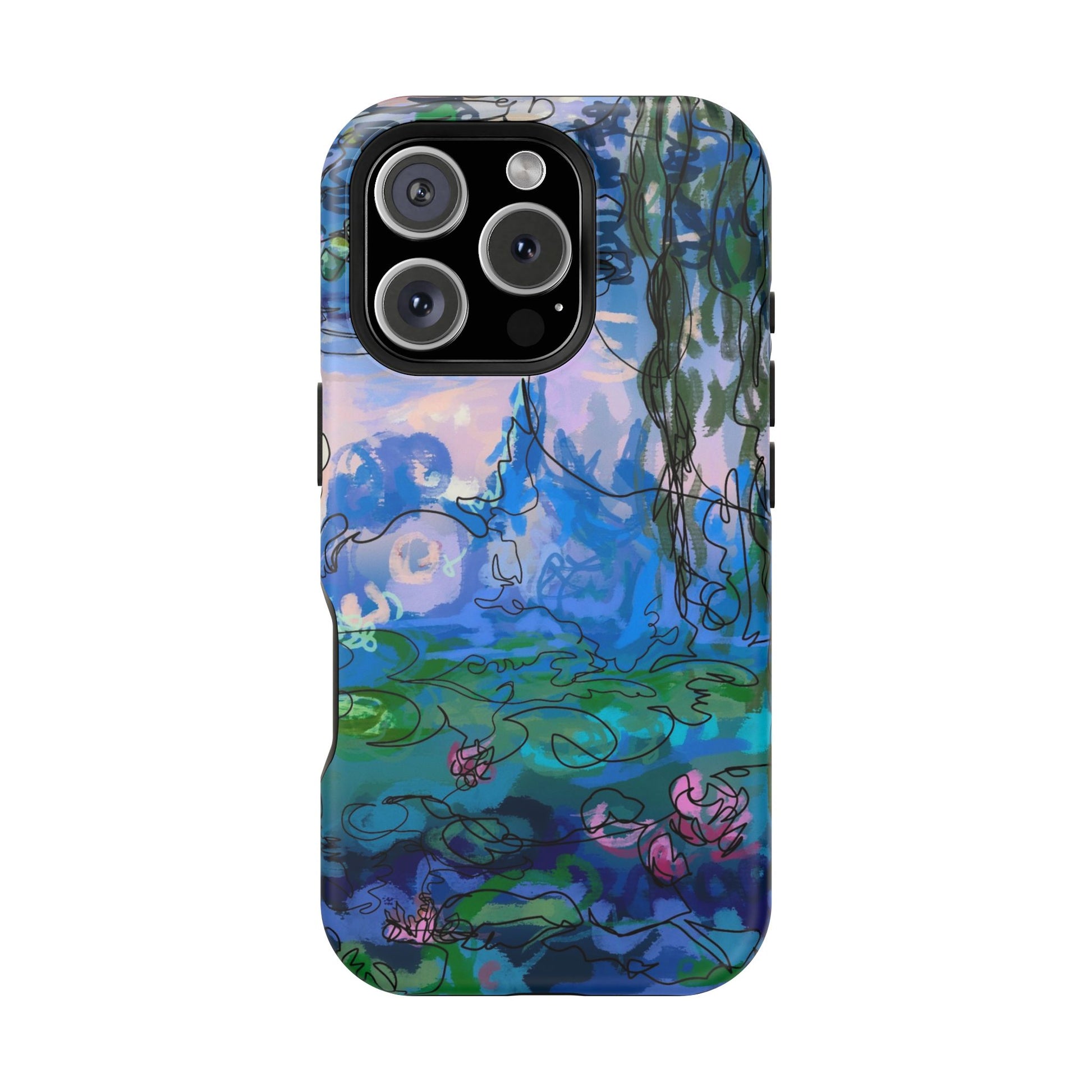 Magnetic Tough Cases - Waterlilies