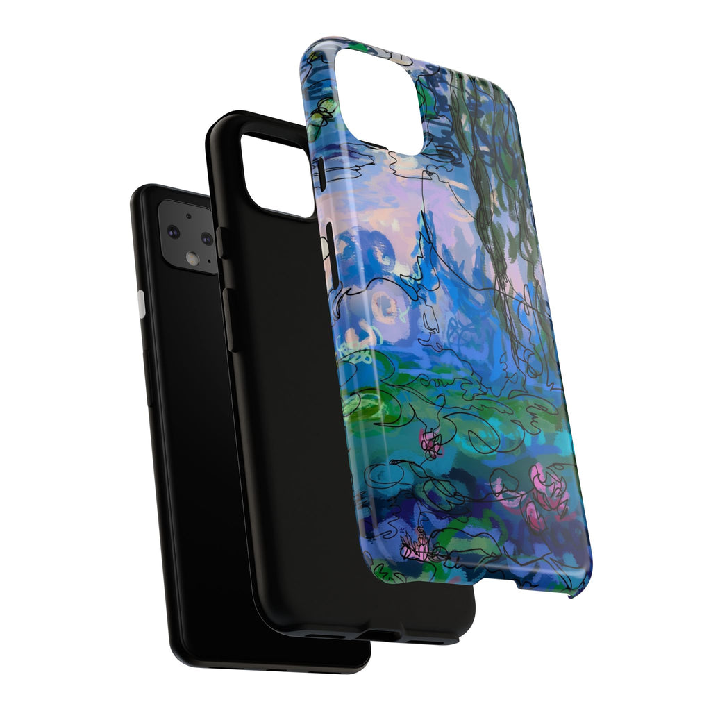 (Non-iphones) Tough Cases - Waterlilies