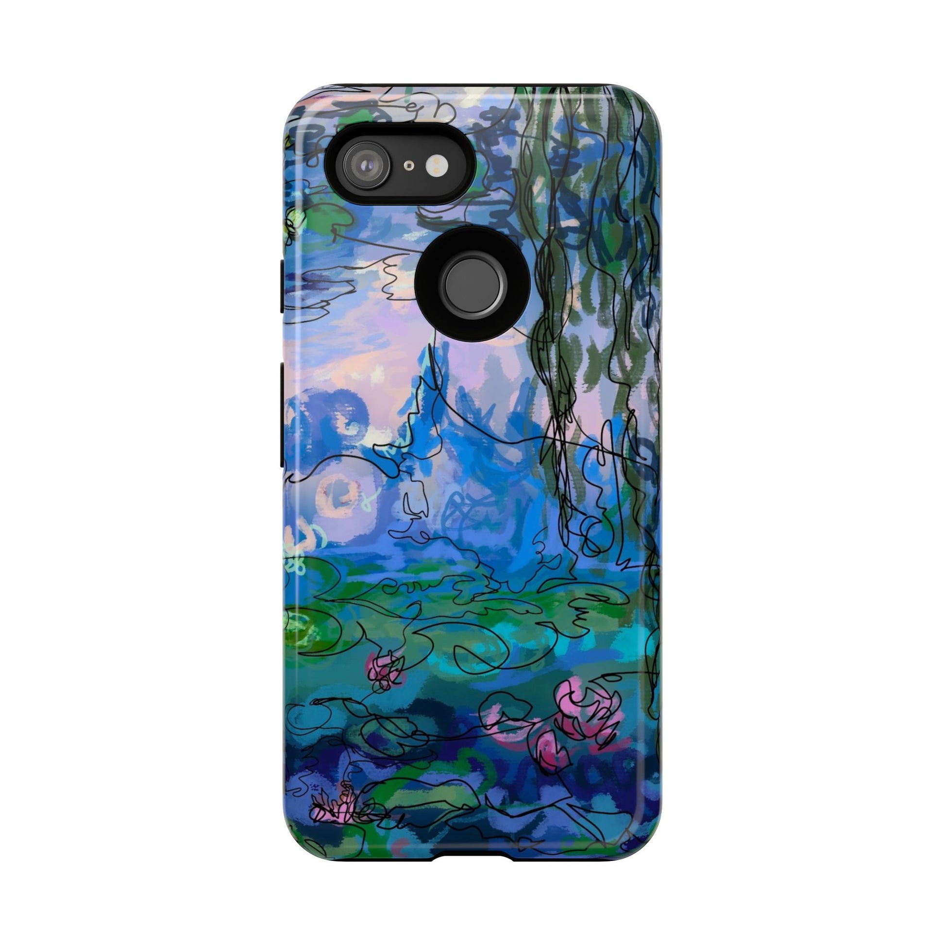 (Non-iphones) Tough Cases - Waterlilies