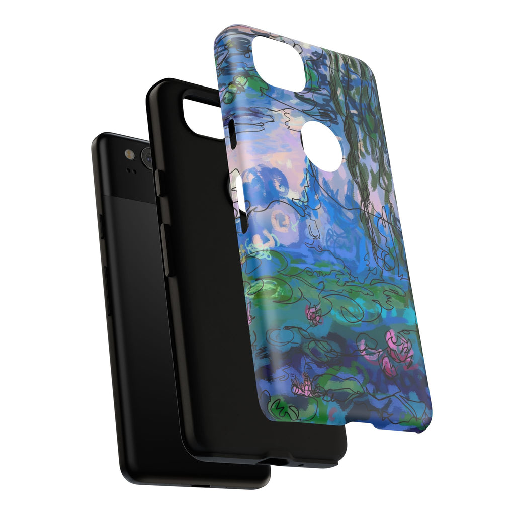 (Non-iphones) Tough Cases - Waterlilies