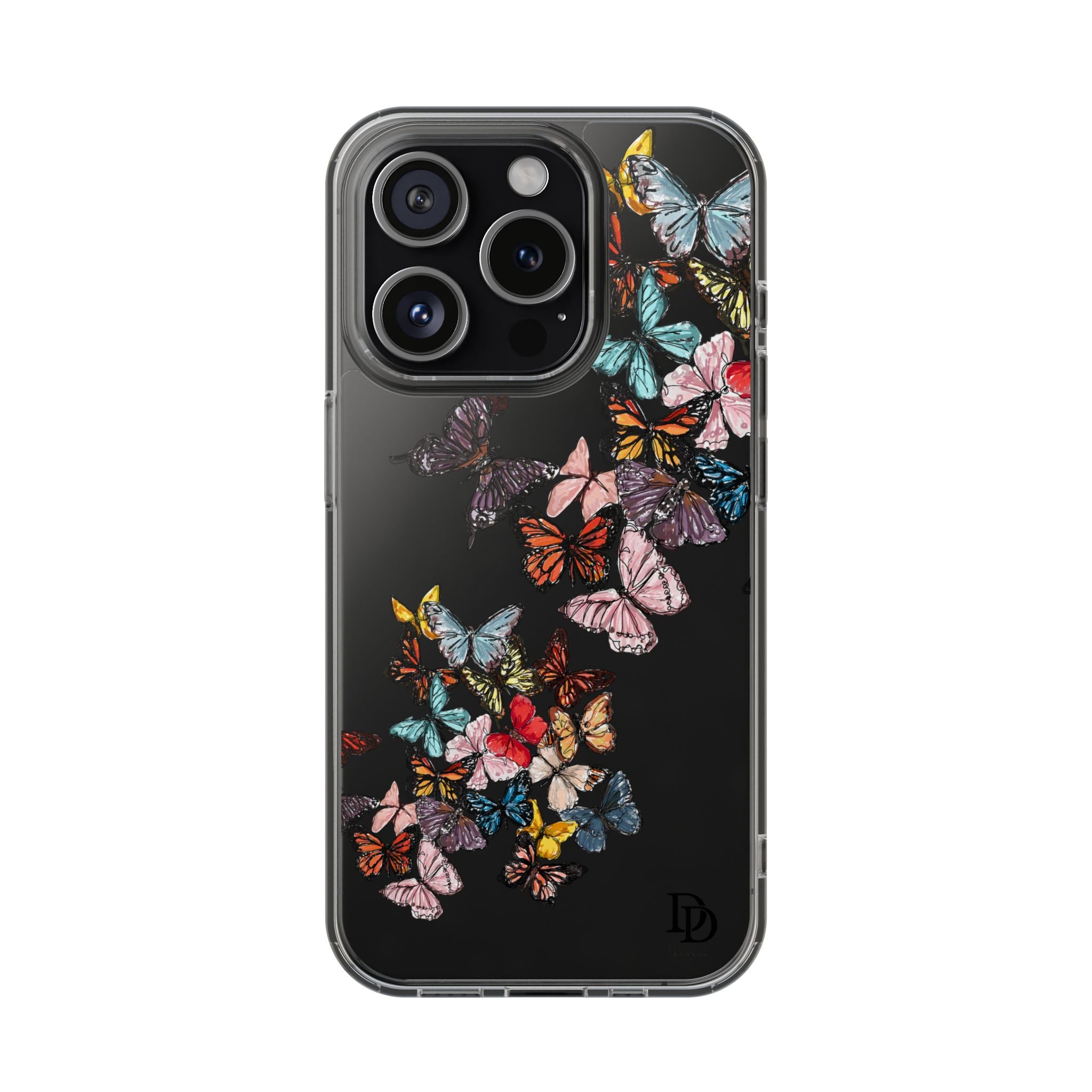 Clear Butterfly Phone Cases