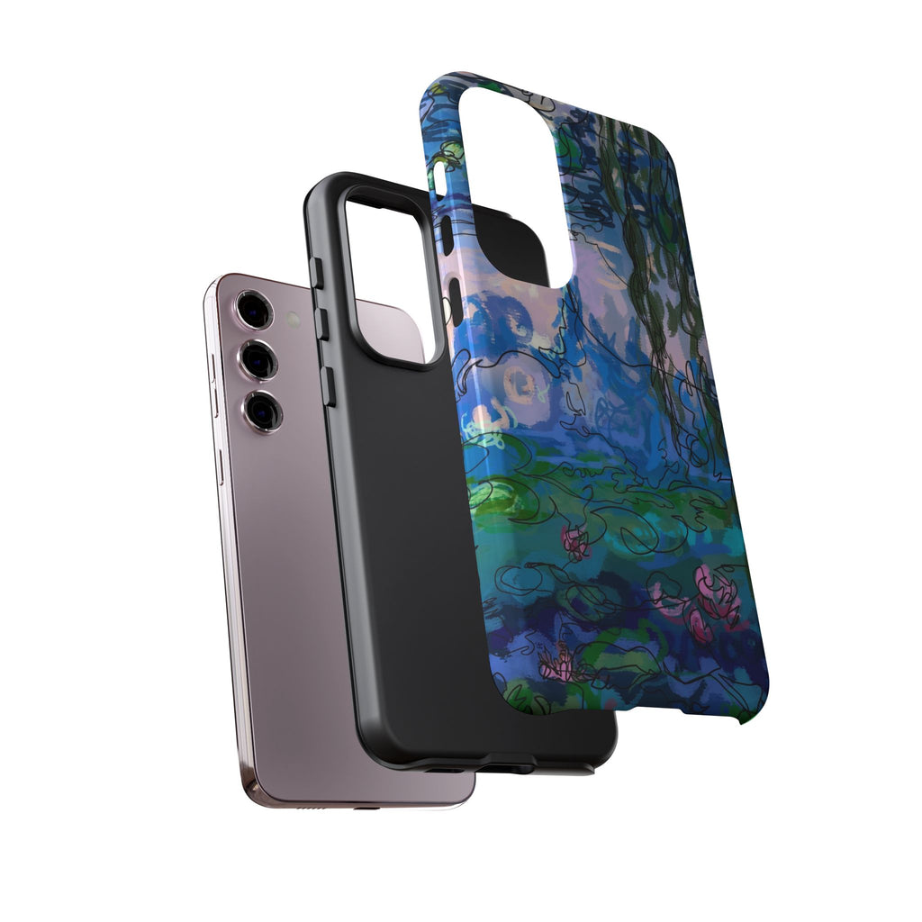 (Non-iphones) Tough Cases - Waterlilies