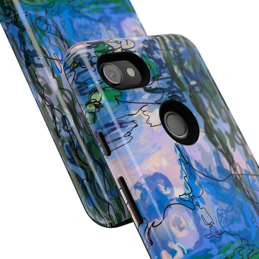 (Non-iphones) Tough Cases - Waterlilies