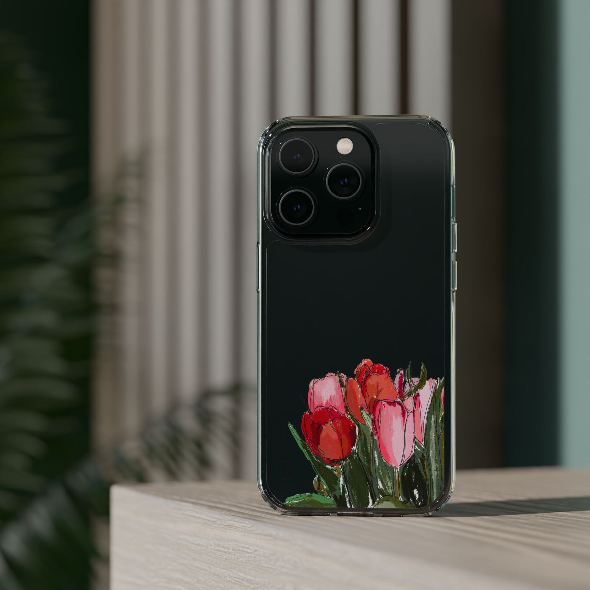 Dana's Tulips Clear Cases