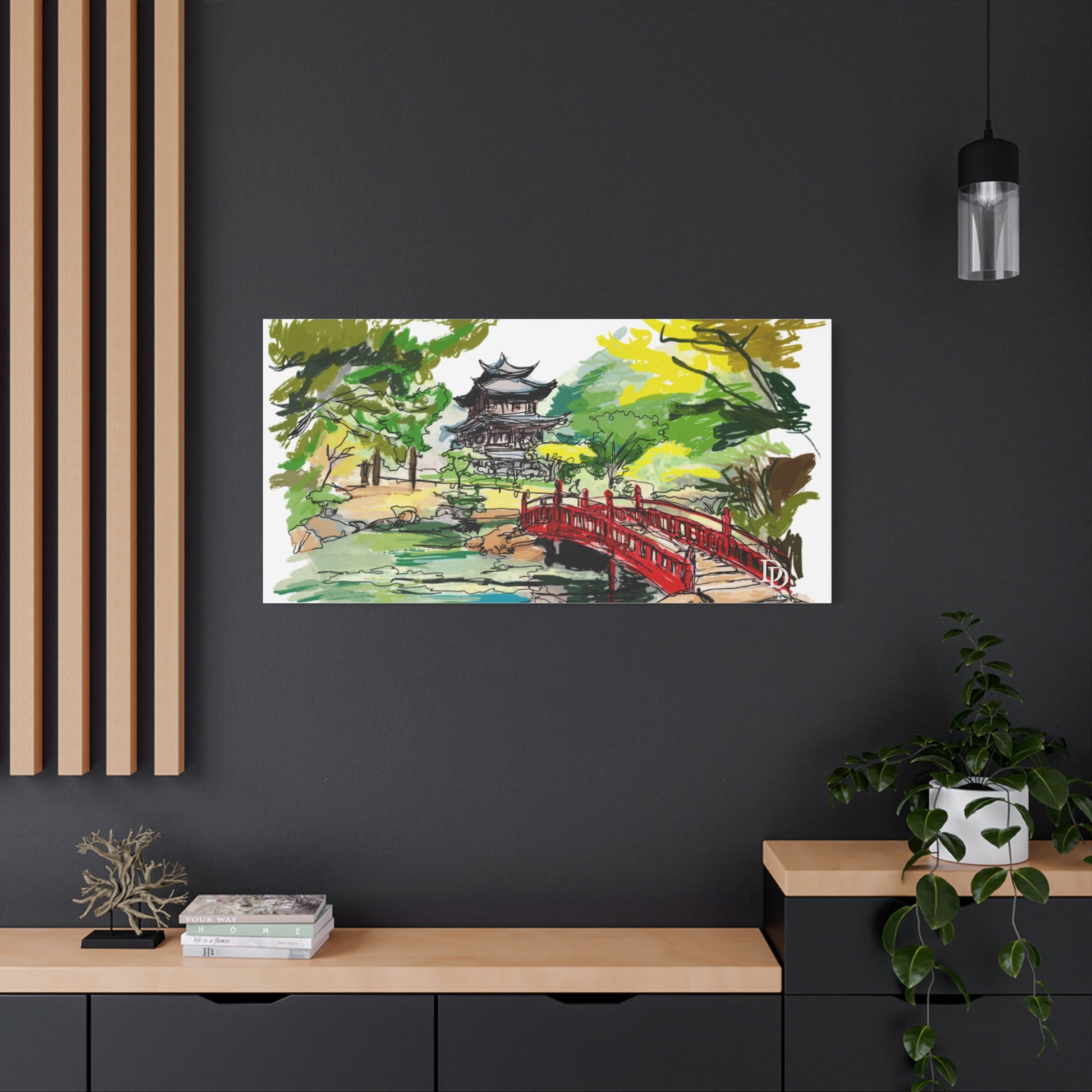 Kakehashi Matte Canvas, Stretched, 1.25"