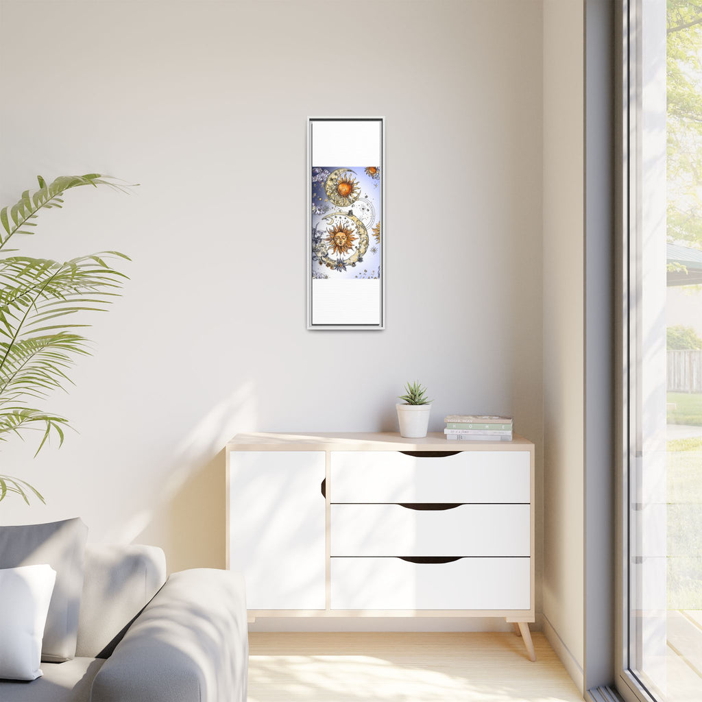 Celestial Matte Canvas, Framed (Multi-color)