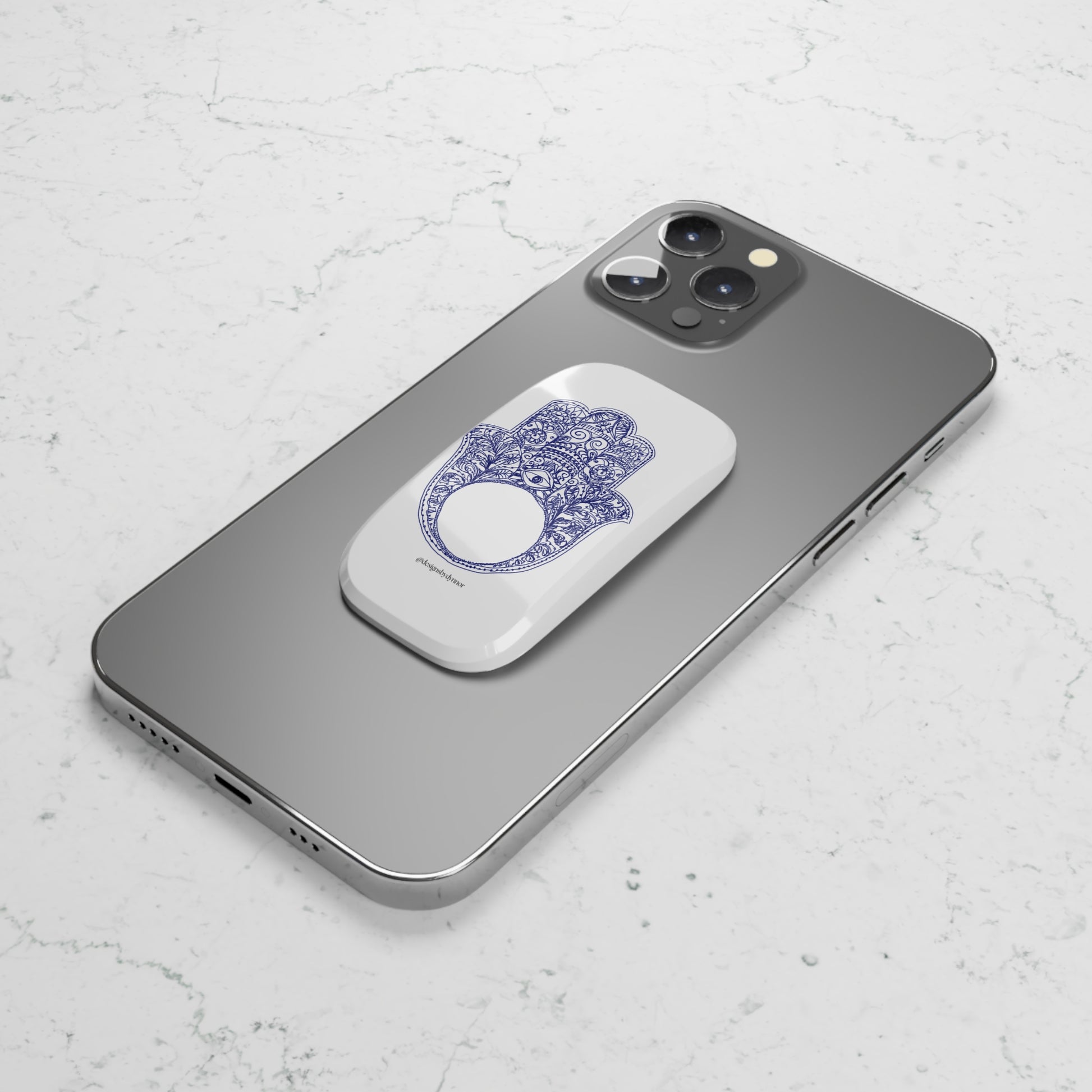 Phone Click-On Grip - Hamsa
