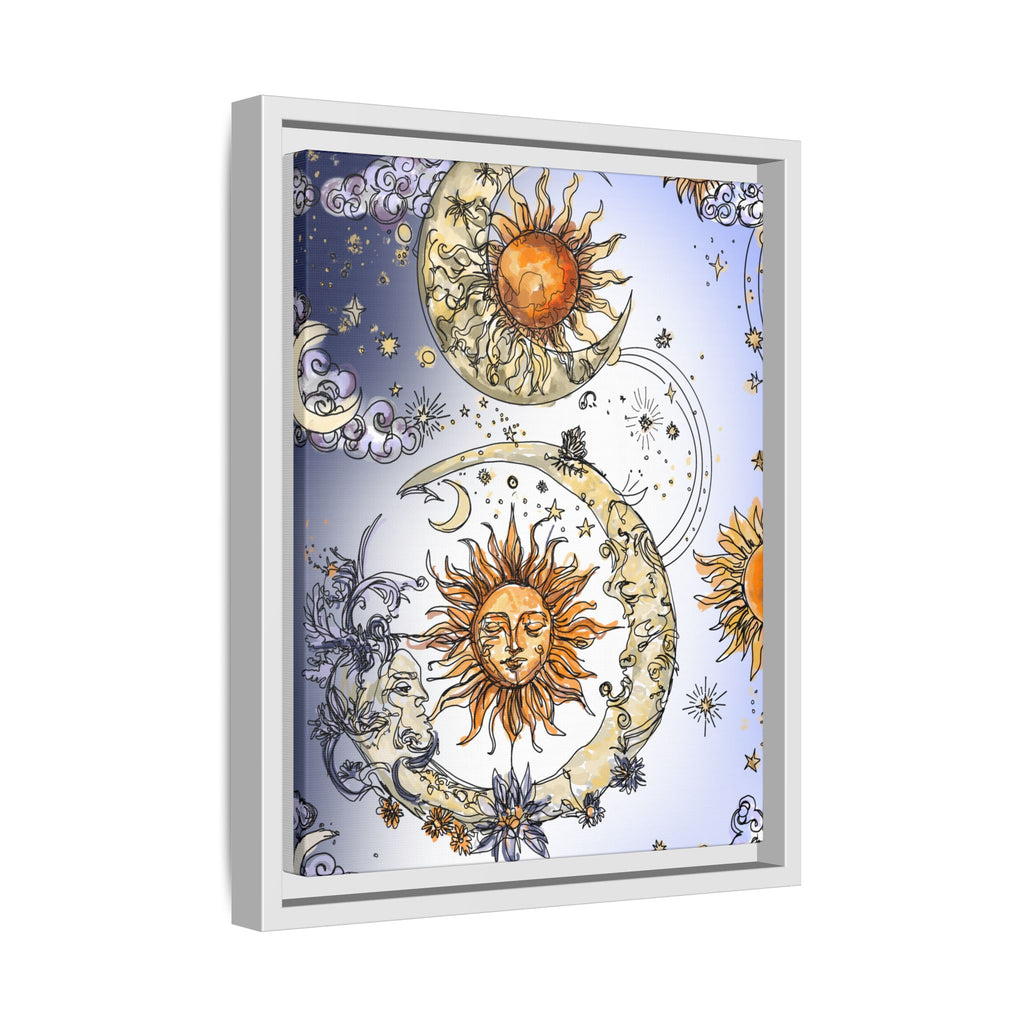 Celestial Matte Canvas, Framed (Multi-color)