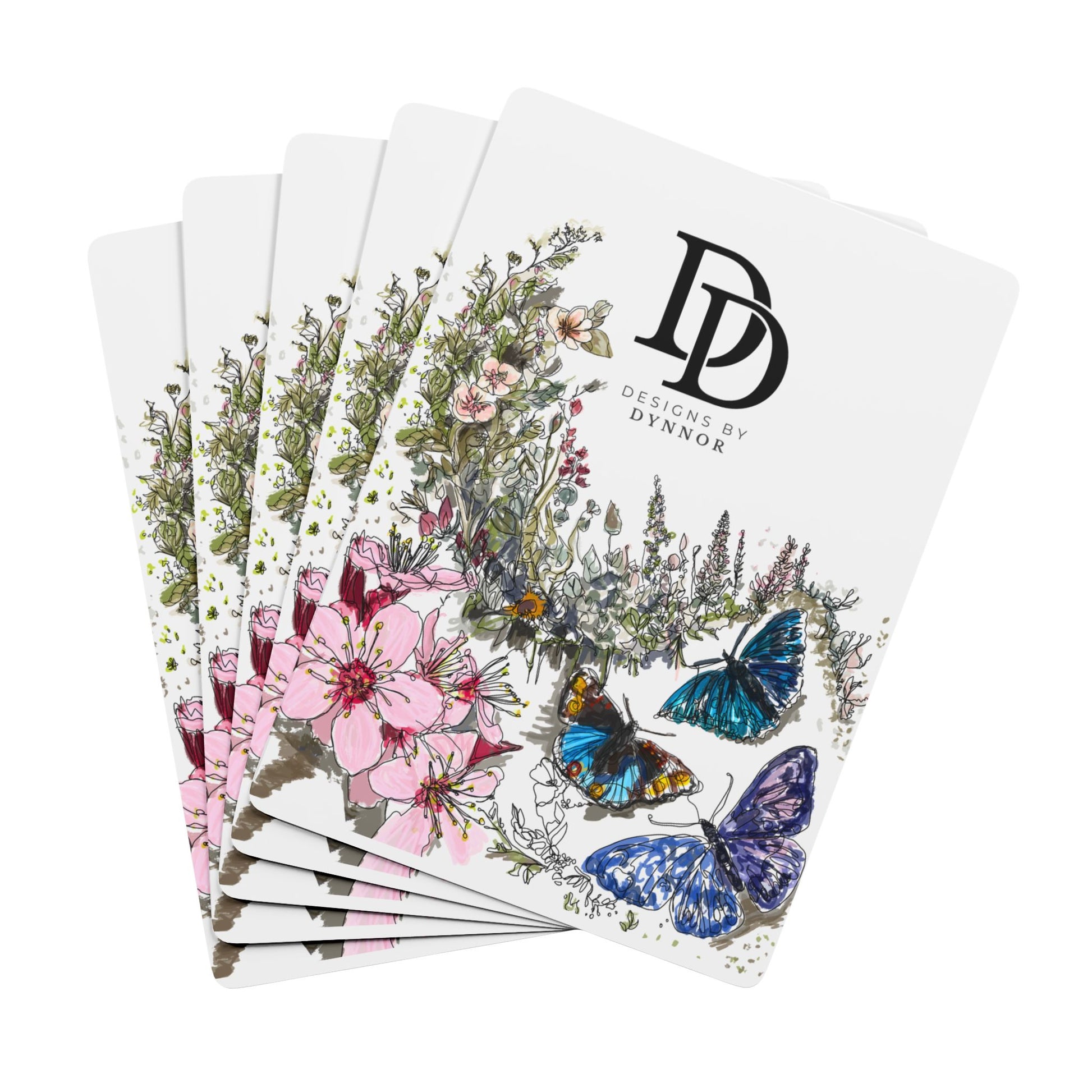 Garden Poker Playing Cards