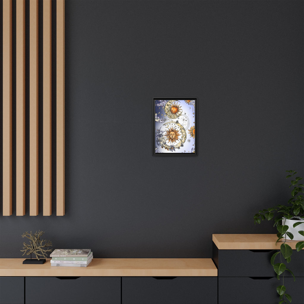 Celestial Matte Canvas, Framed (Multi-color)