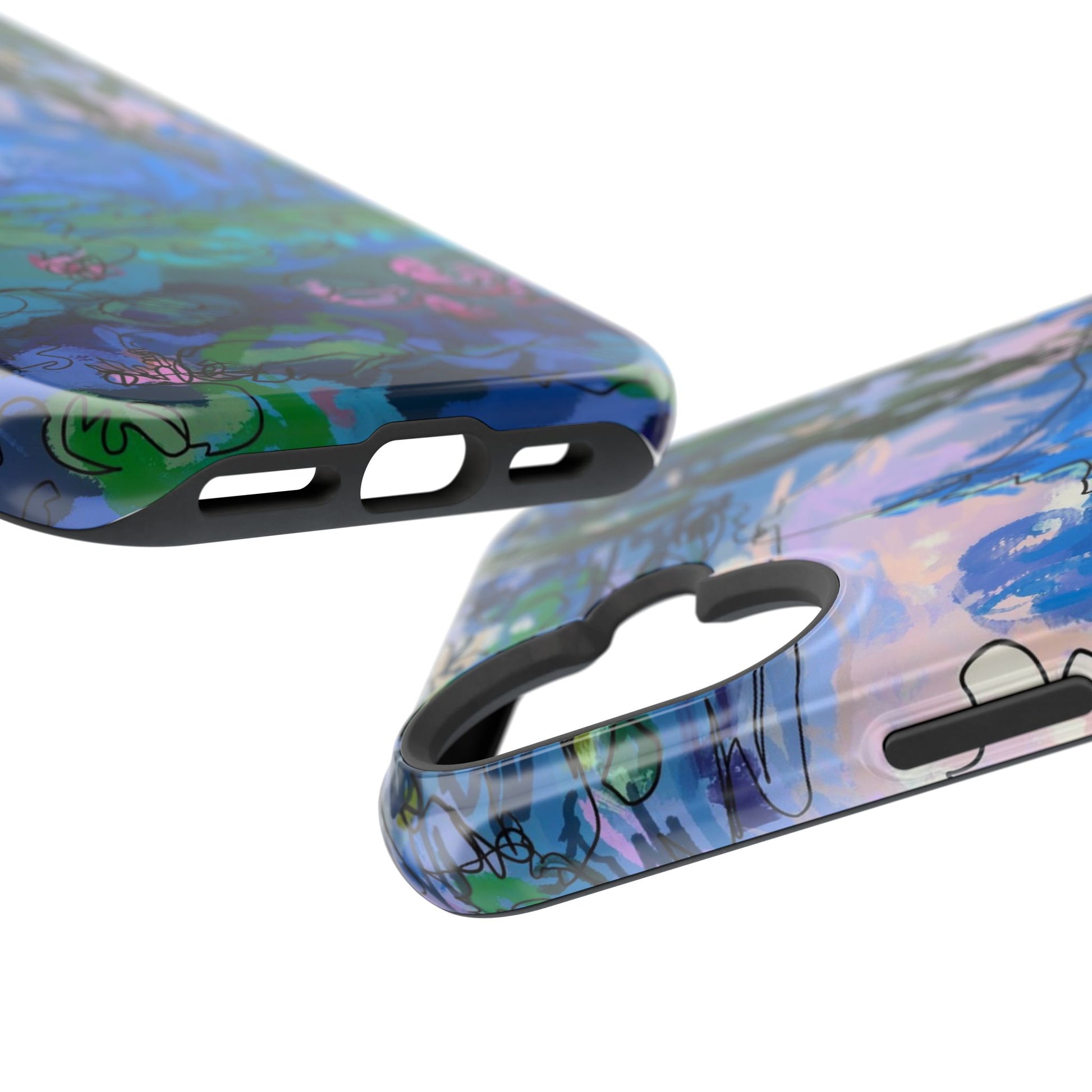 Magnetic Tough Cases - Waterlilies