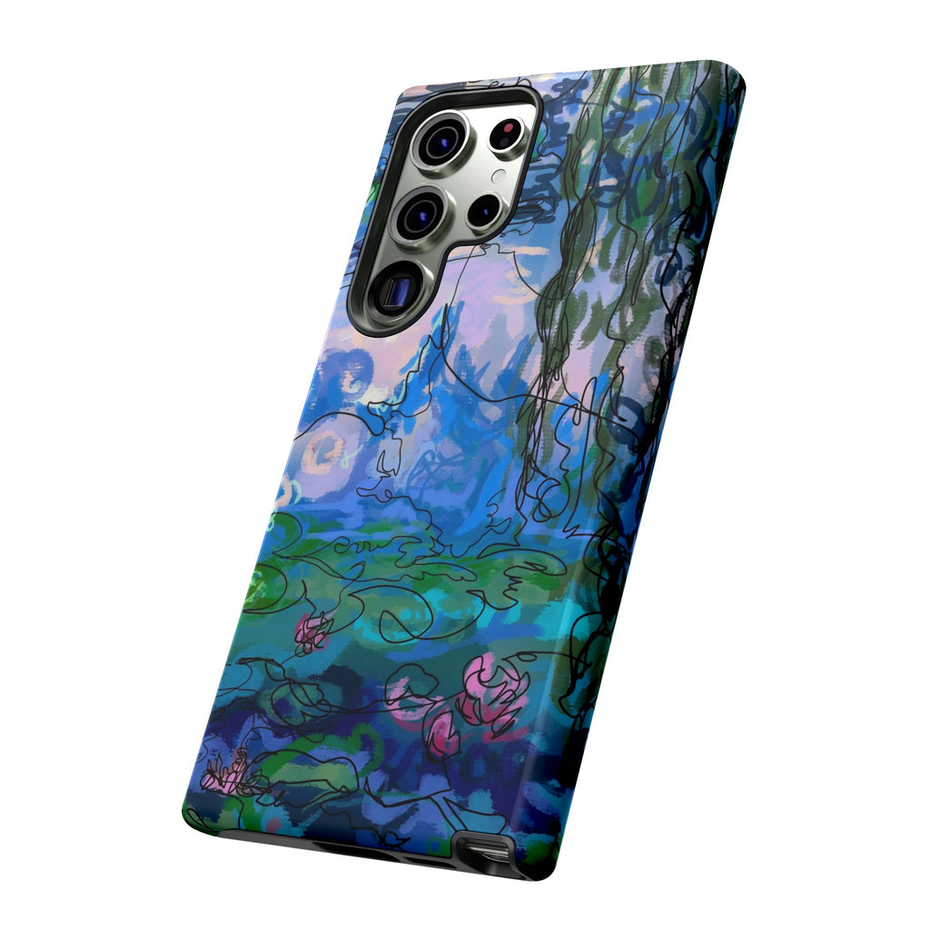 (Non-iphones) Tough Cases - Waterlilies