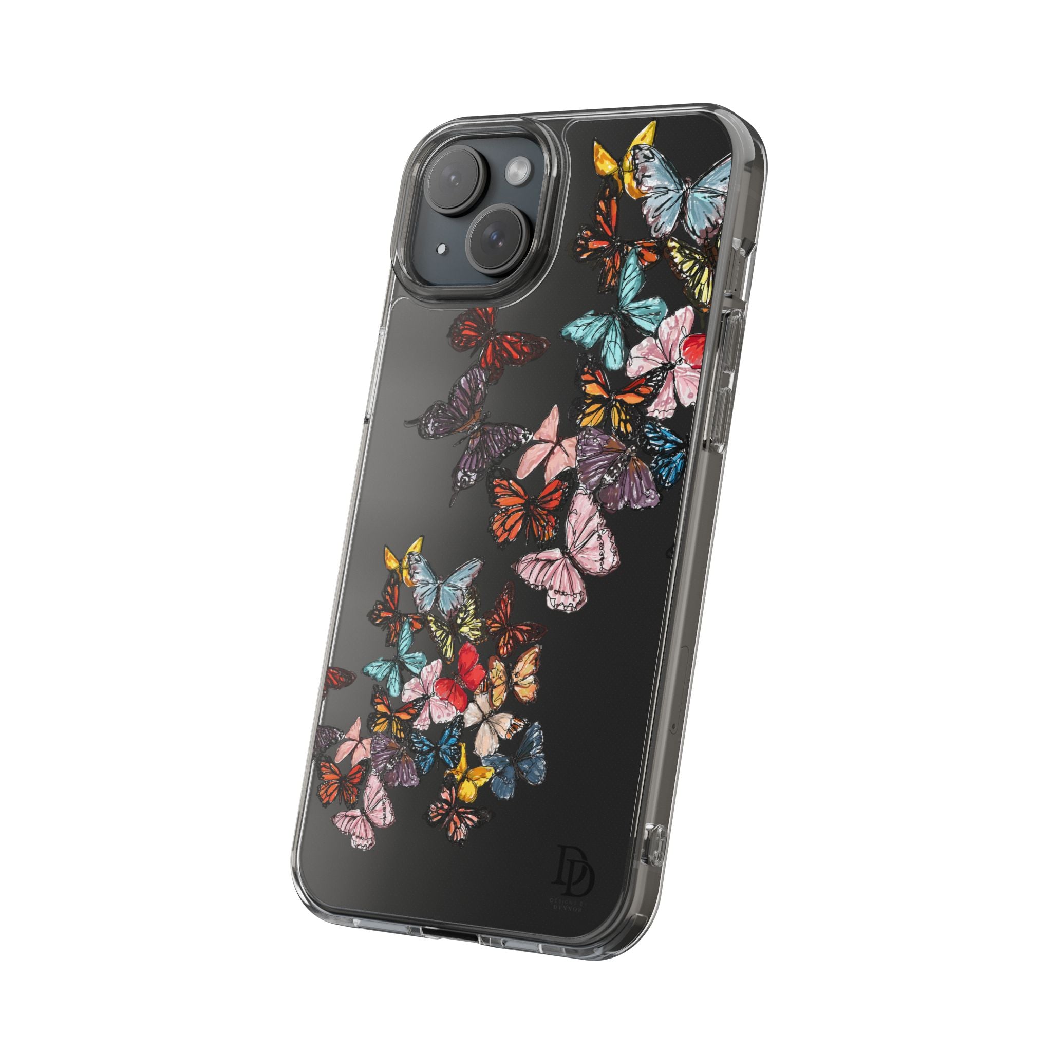 Clear Butterfly Phone Cases