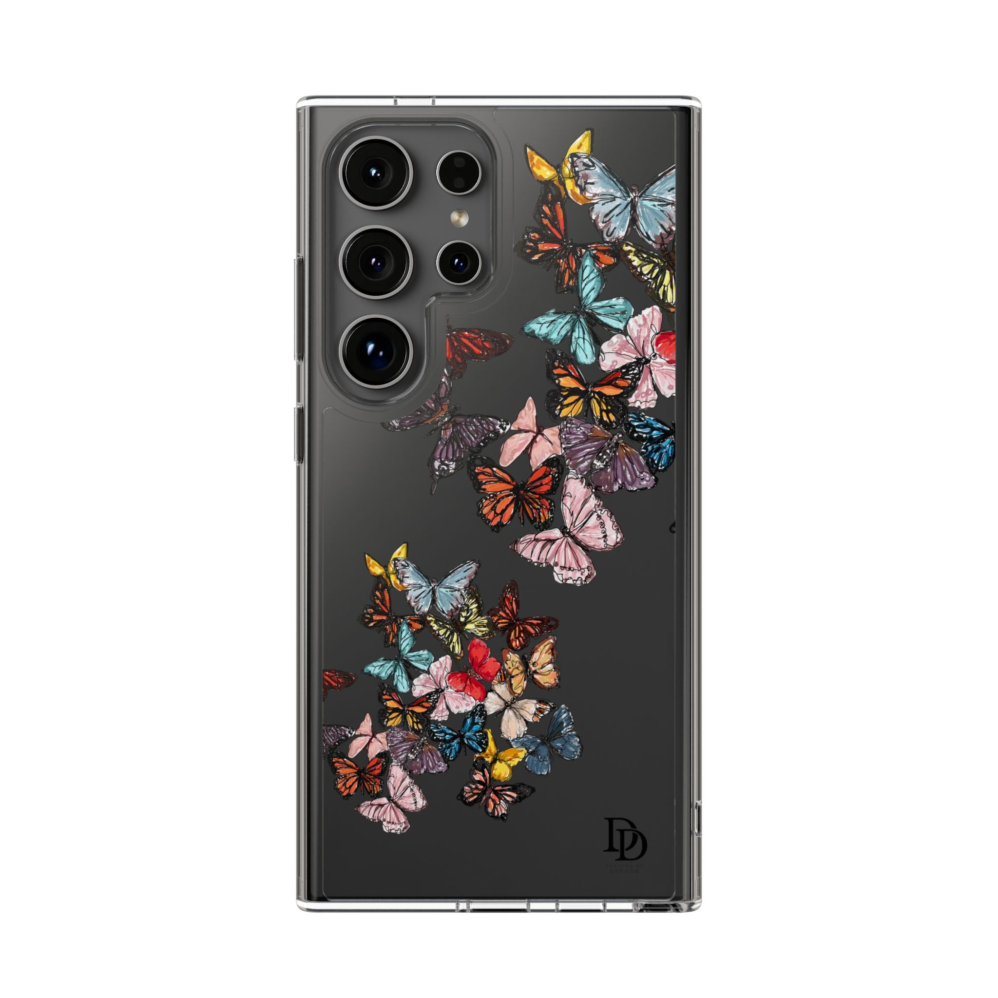 Clear Butterfly Phone Cases