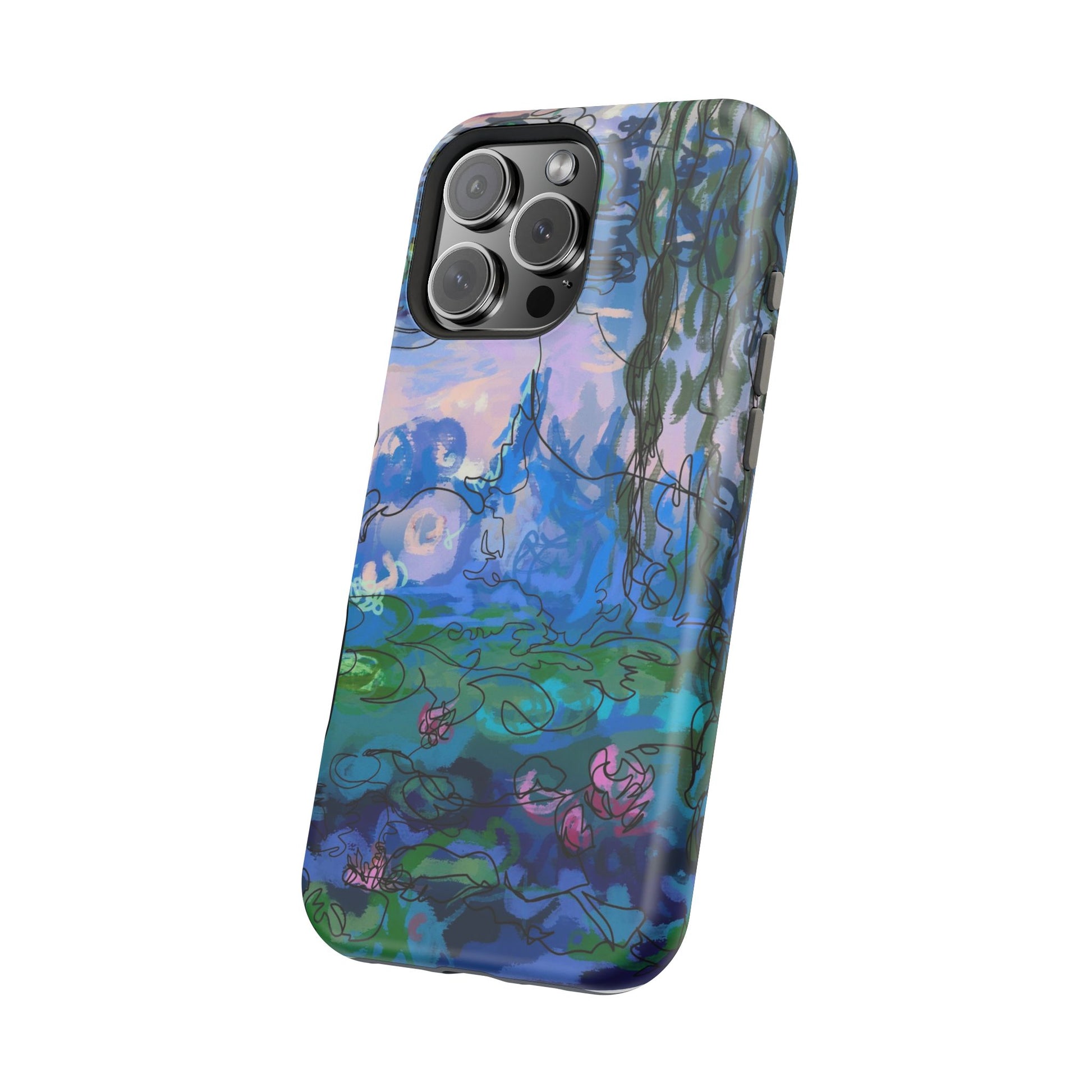 Magnetic Tough Cases - Waterlilies