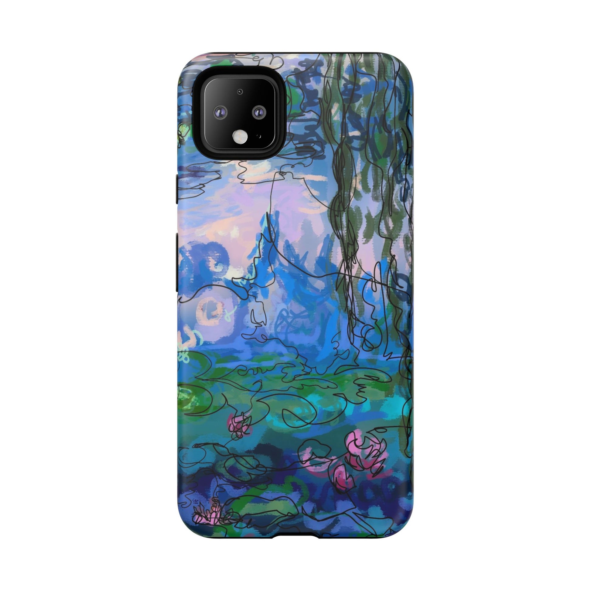 (Non-iphones) Tough Cases - Waterlilies