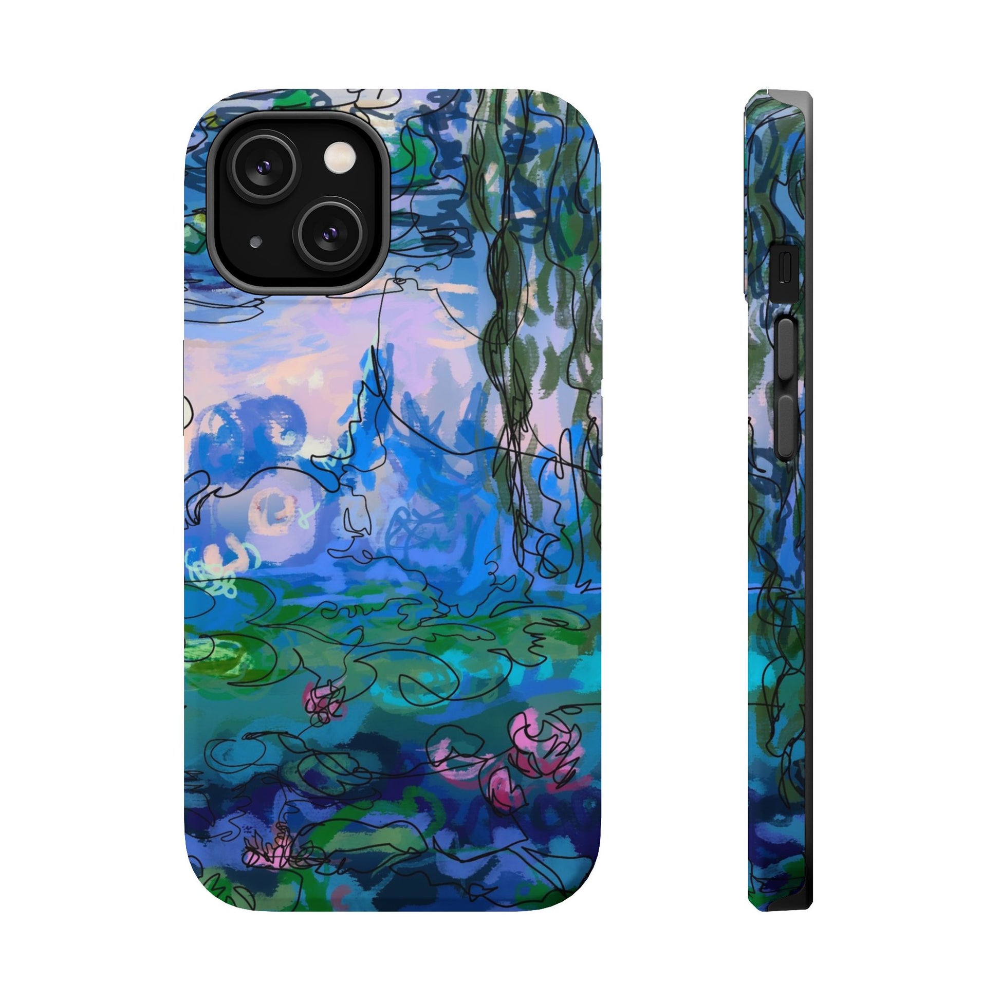 Magnetic Tough Cases - Waterlilies