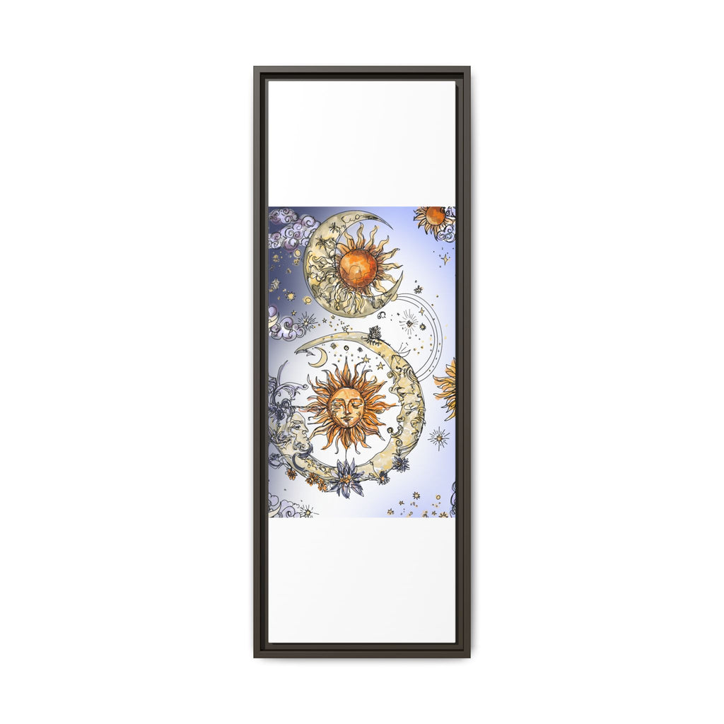 Celestial Matte Canvas, Framed (Multi-color)