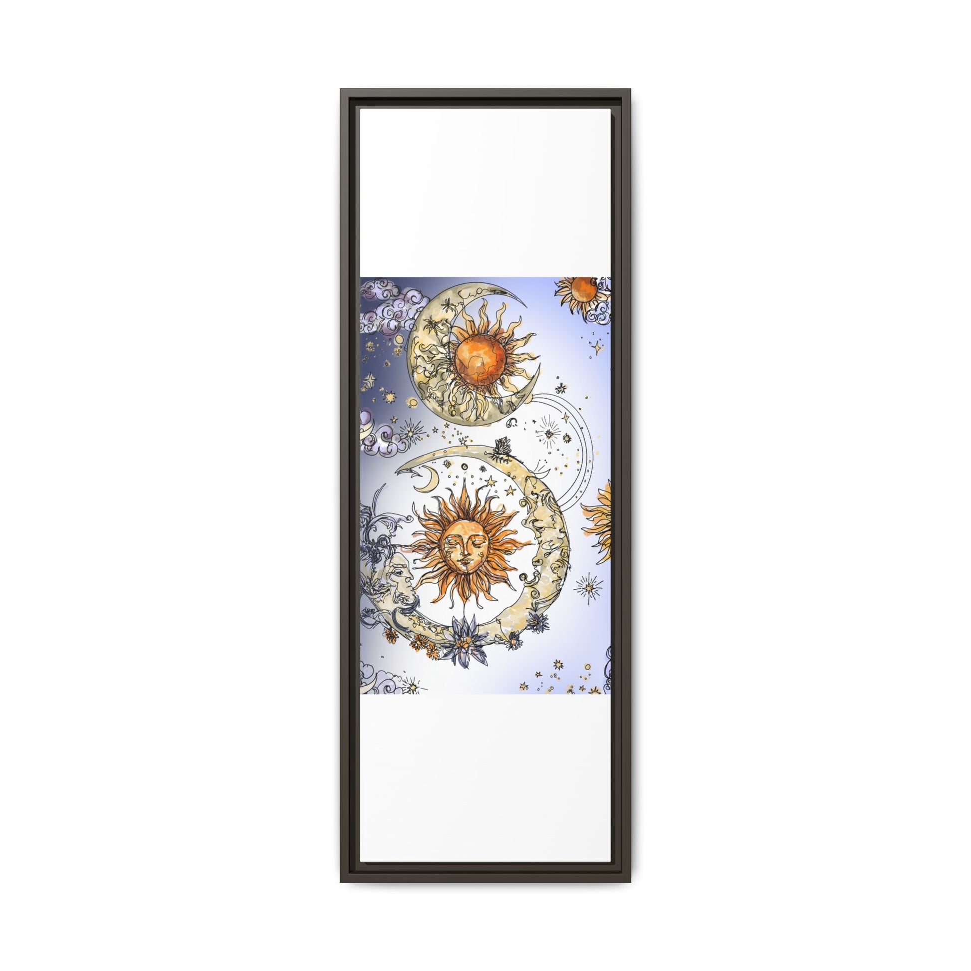 Celestial Matte Canvas, Framed (Multi-color)