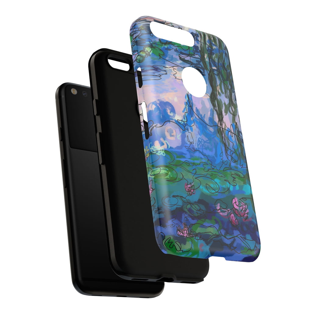 (Non-iphones) Tough Cases - Waterlilies