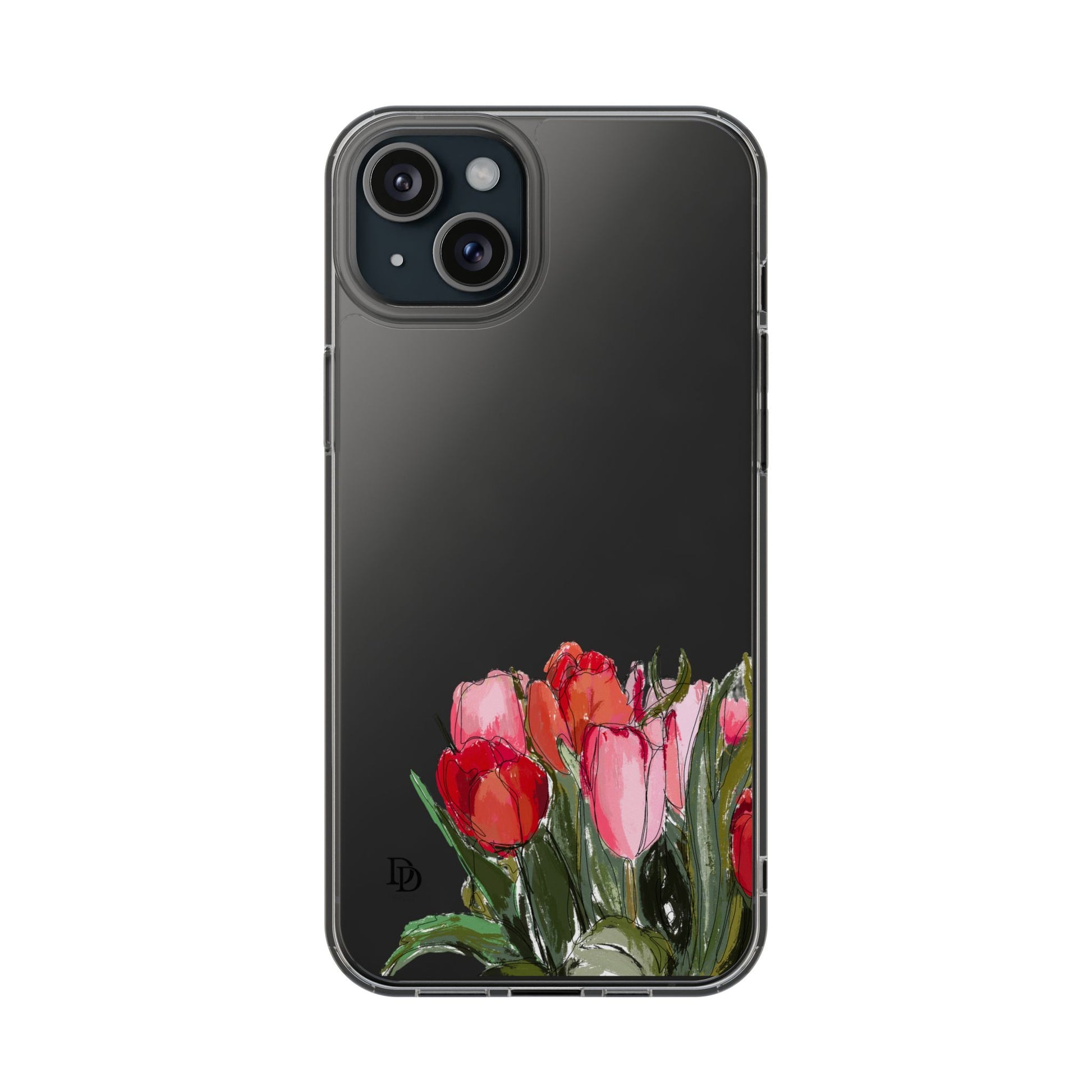 Dana's Tulips Clear Cases
