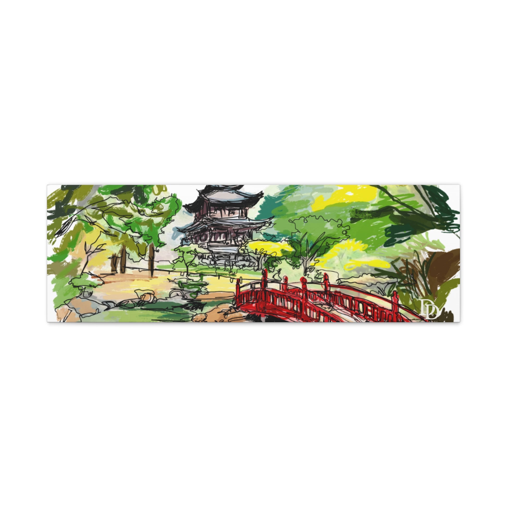 Kakehashi Matte Canvas, Stretched, 1.25"