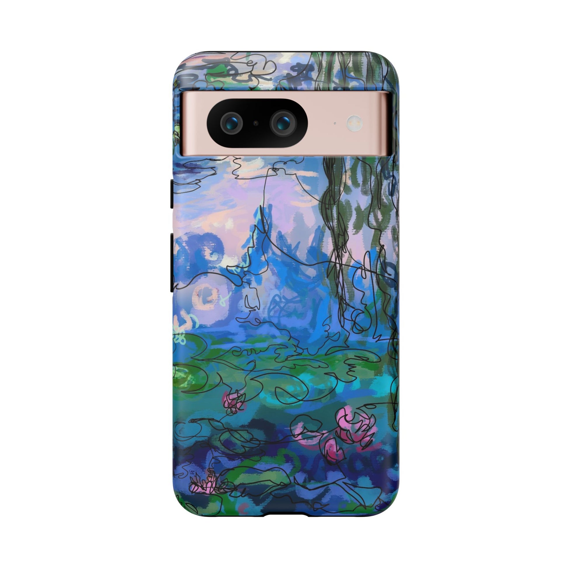 (Non-iphones) Tough Cases - Waterlilies