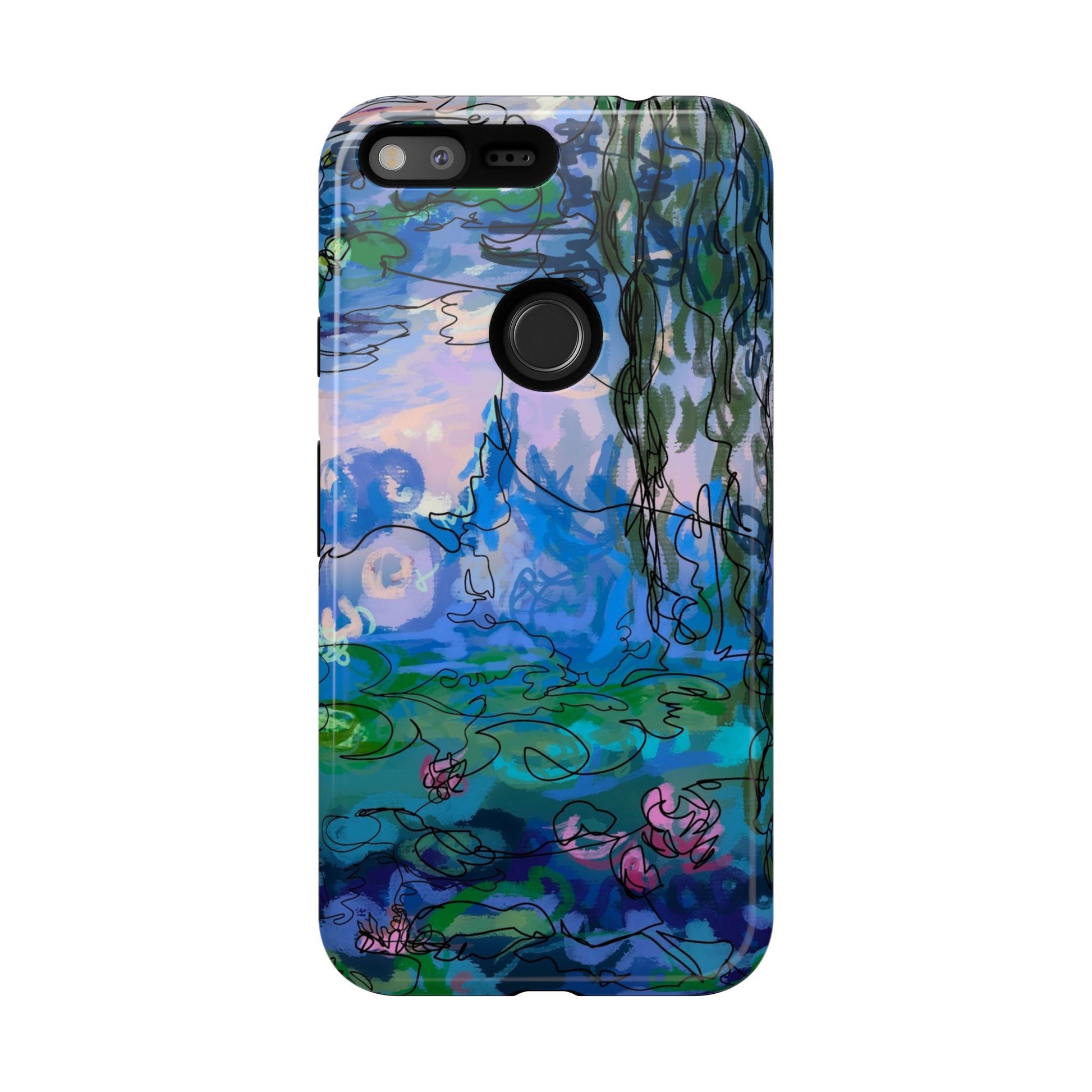 (Non-iphones) Tough Cases - Waterlilies