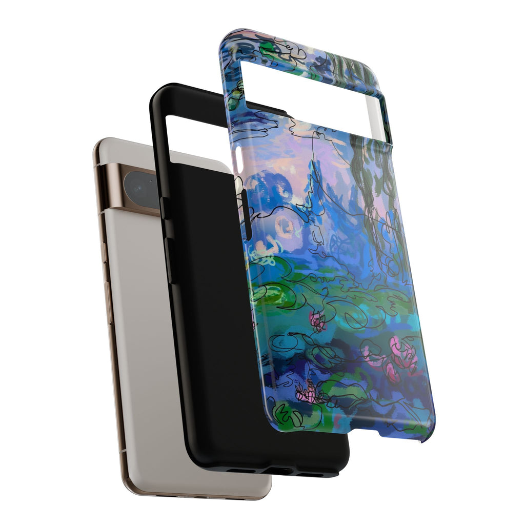 (Non-iphones) Tough Cases - Waterlilies