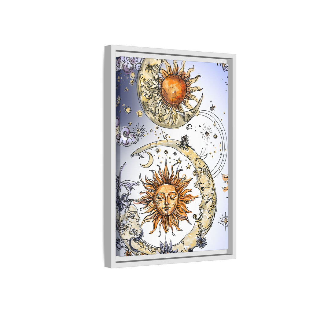 Celestial Matte Canvas, Framed (Multi-color)