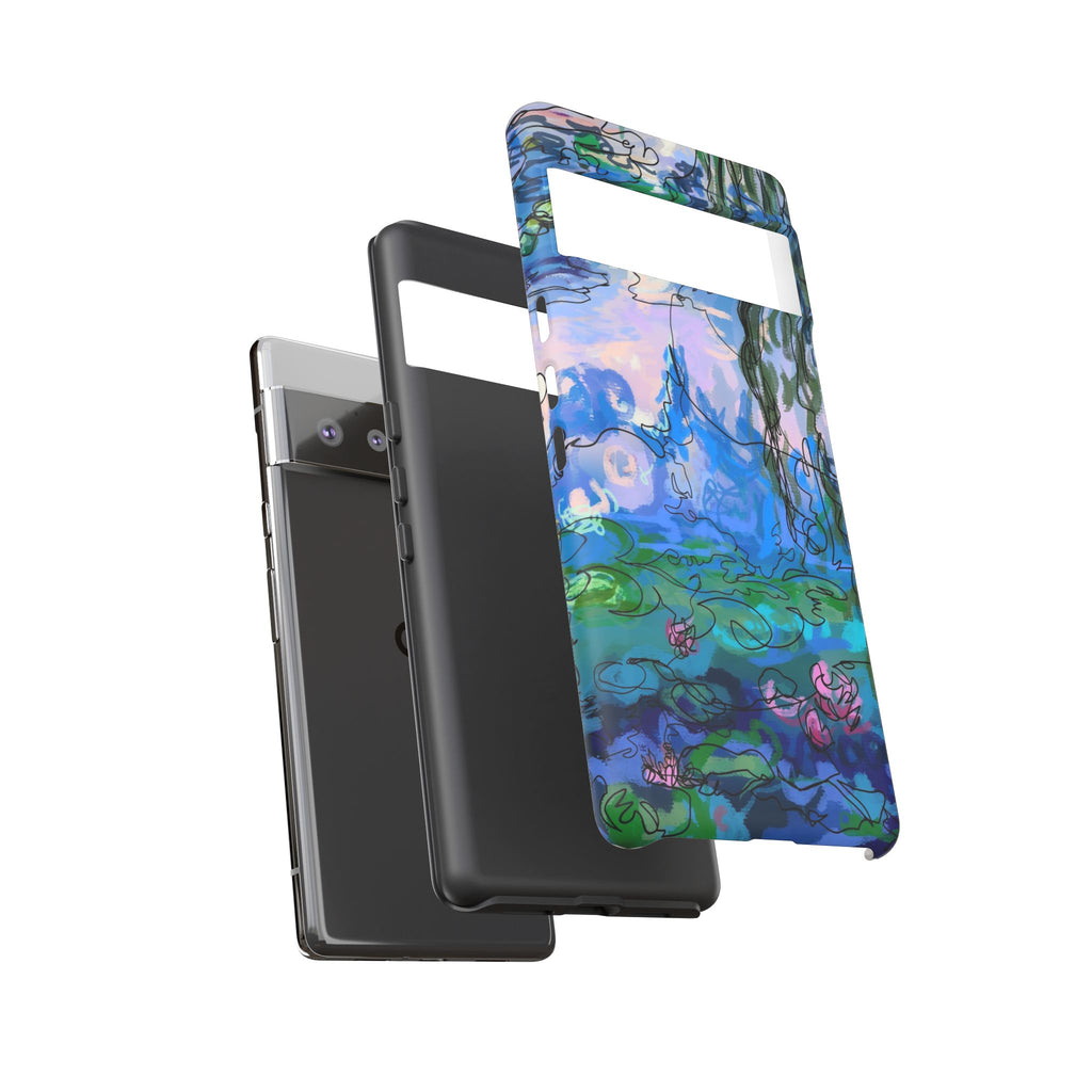 (Non-iphones) Tough Cases - Waterlilies