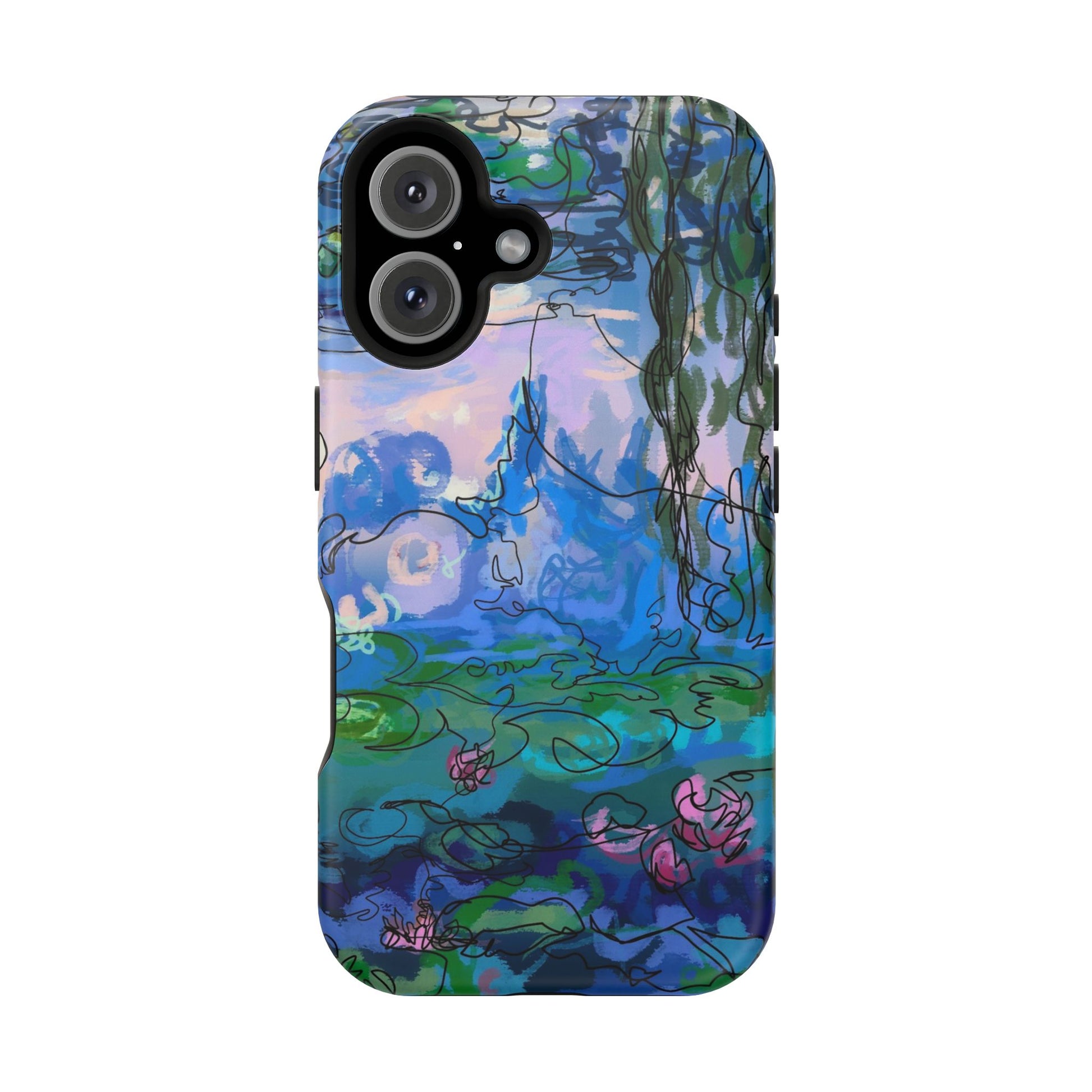 Magnetic Tough Cases - Waterlilies