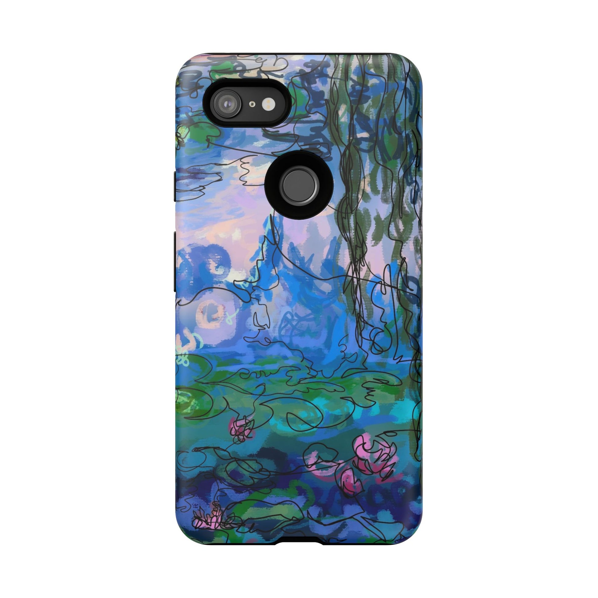 (Non-iphones) Tough Cases - Waterlilies