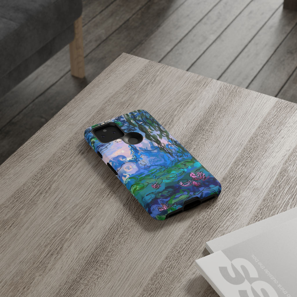 (Non-iphones) Tough Cases - Waterlilies
