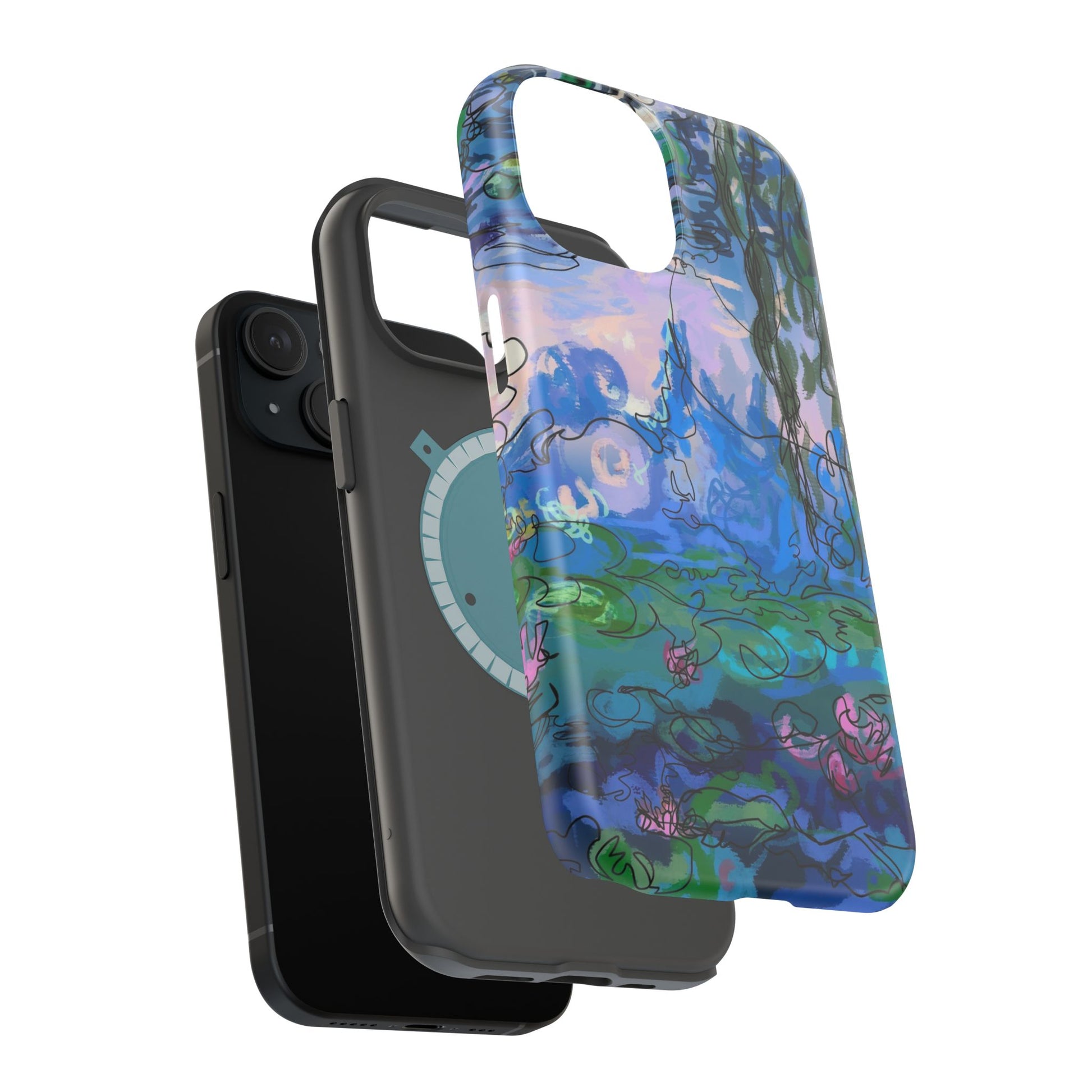 Magnetic Tough Cases - Waterlilies