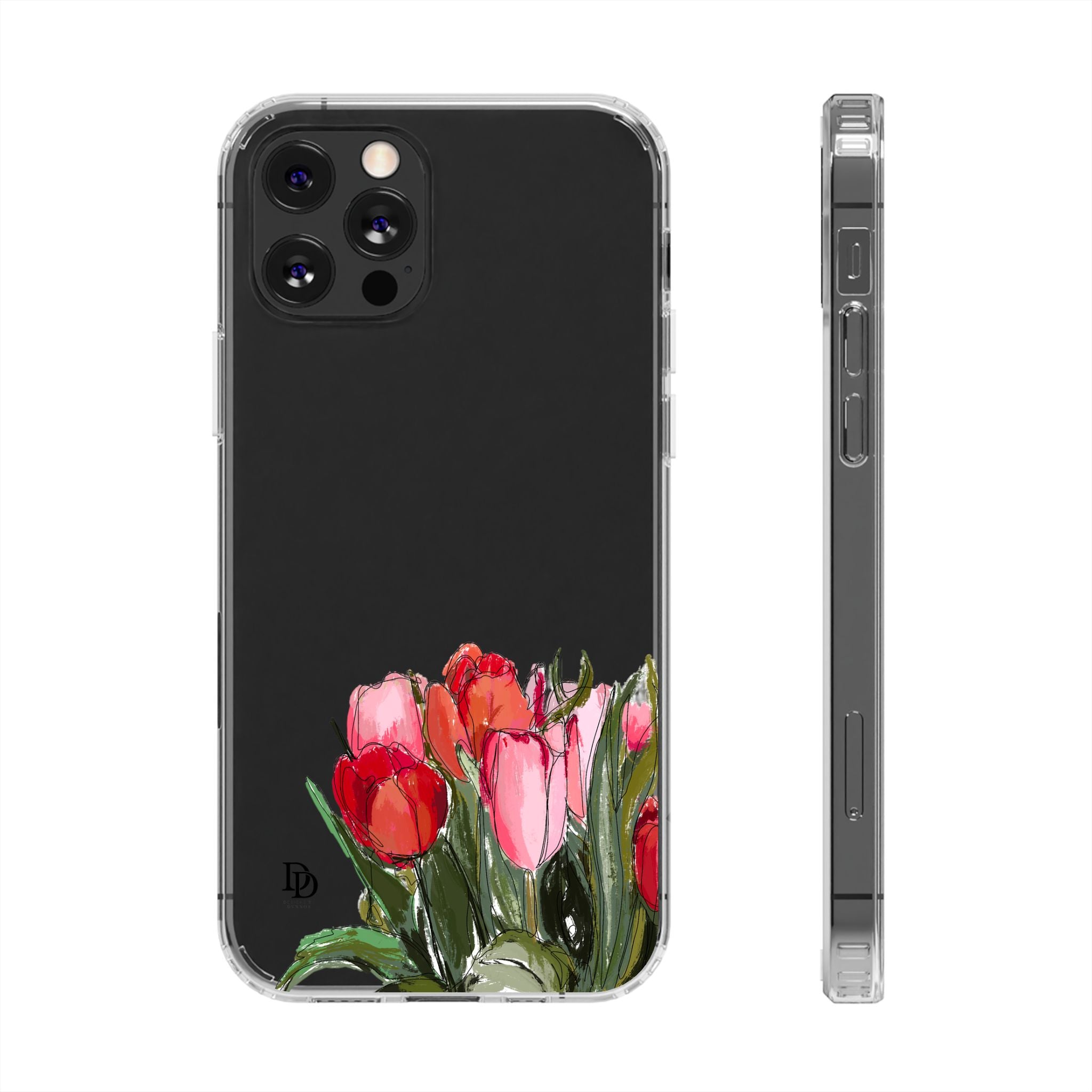 Dana's Tulips Clear Cases