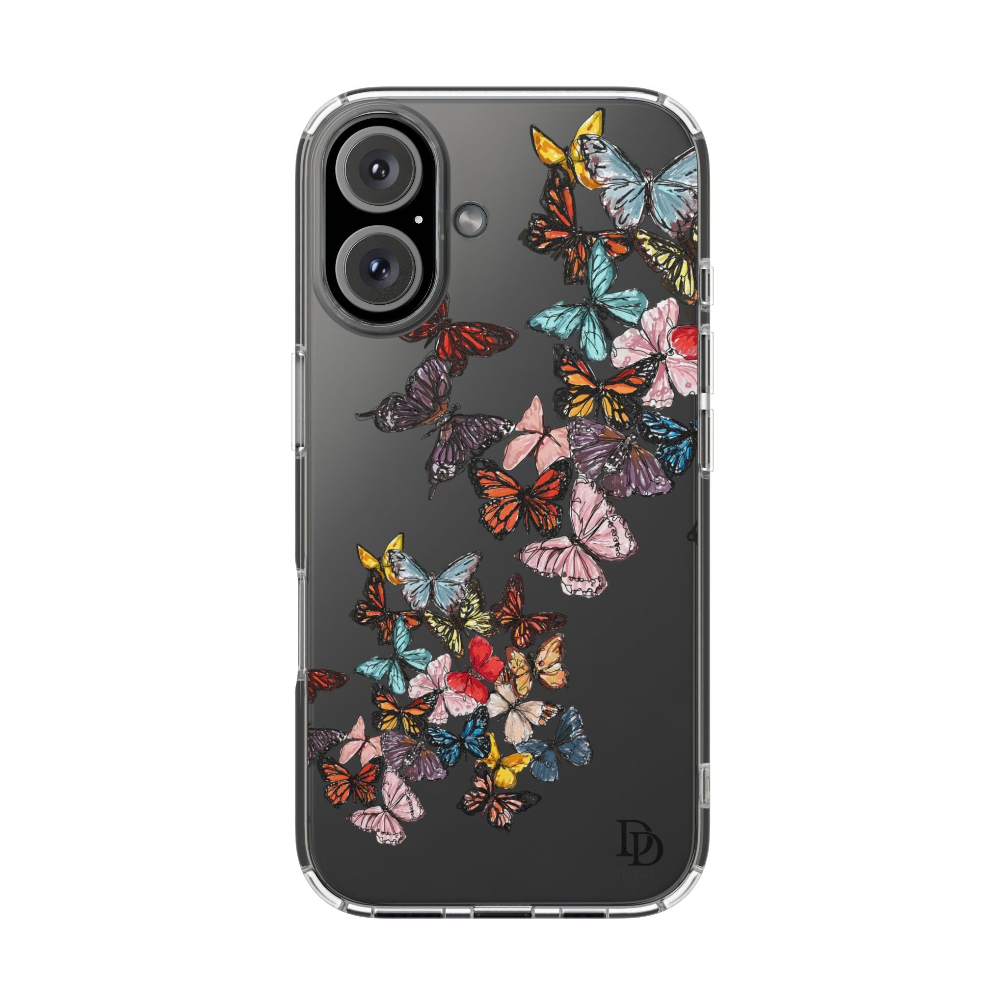 Clear Butterfly Phone Cases