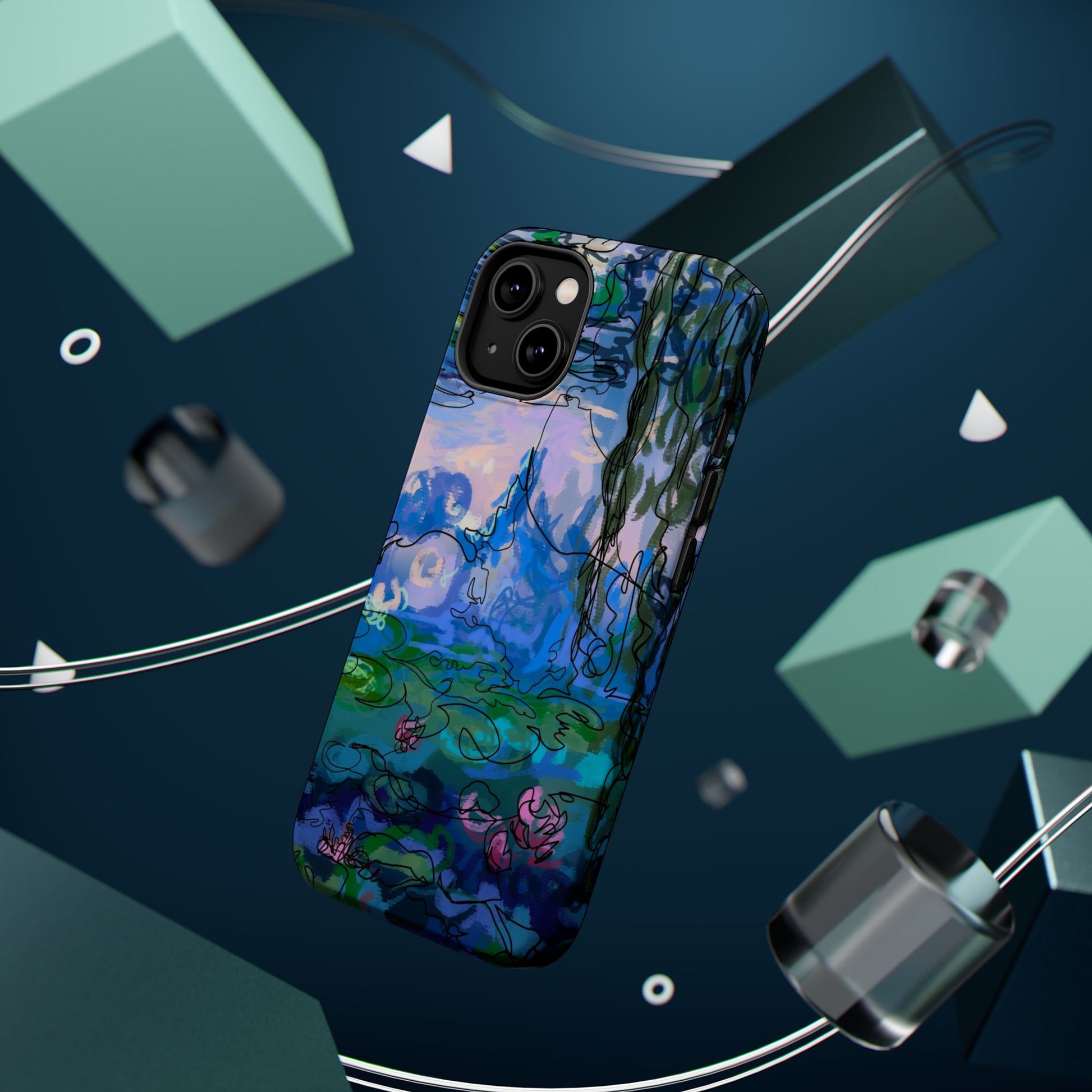 Magnetic Tough Cases - Waterlilies