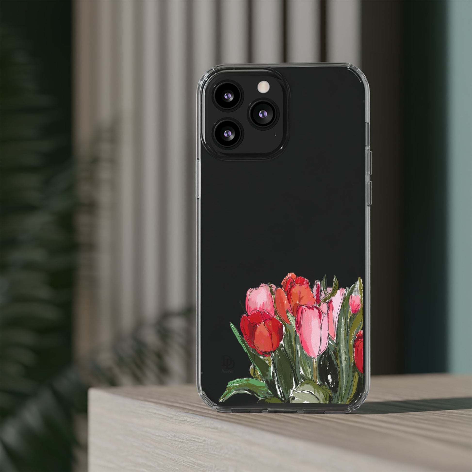 Dana's Tulips Clear Cases