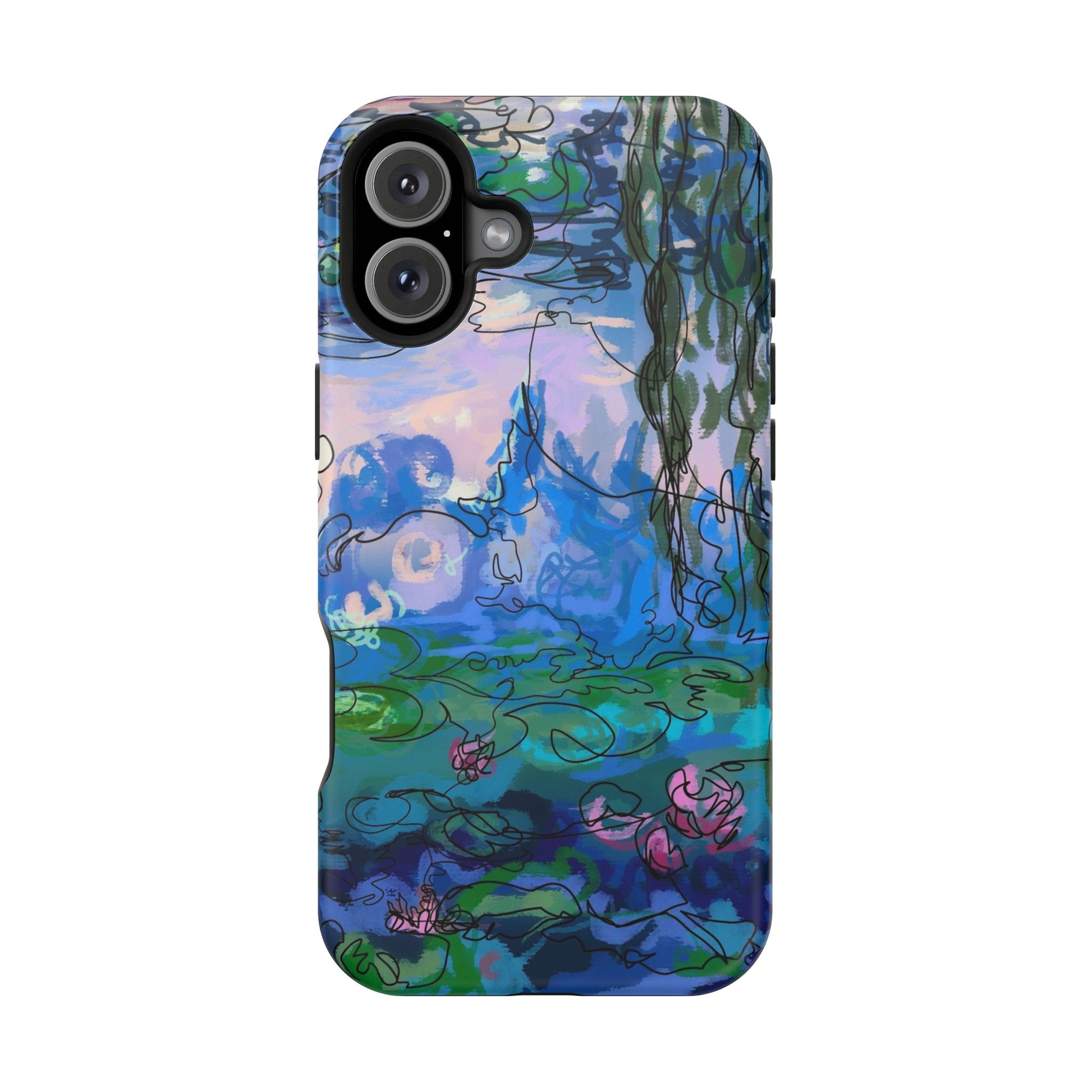 Magnetic Tough Cases - Waterlilies