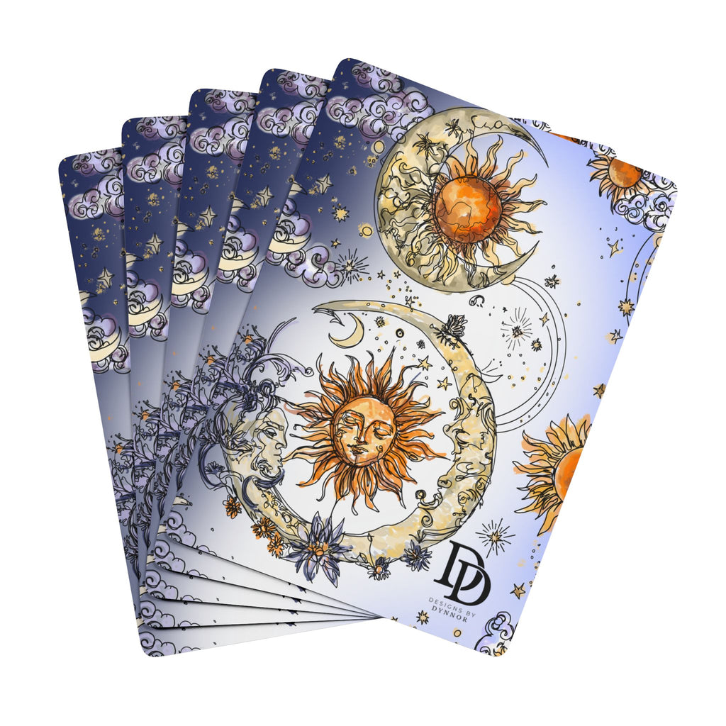 Celestial Poker Playing Cards