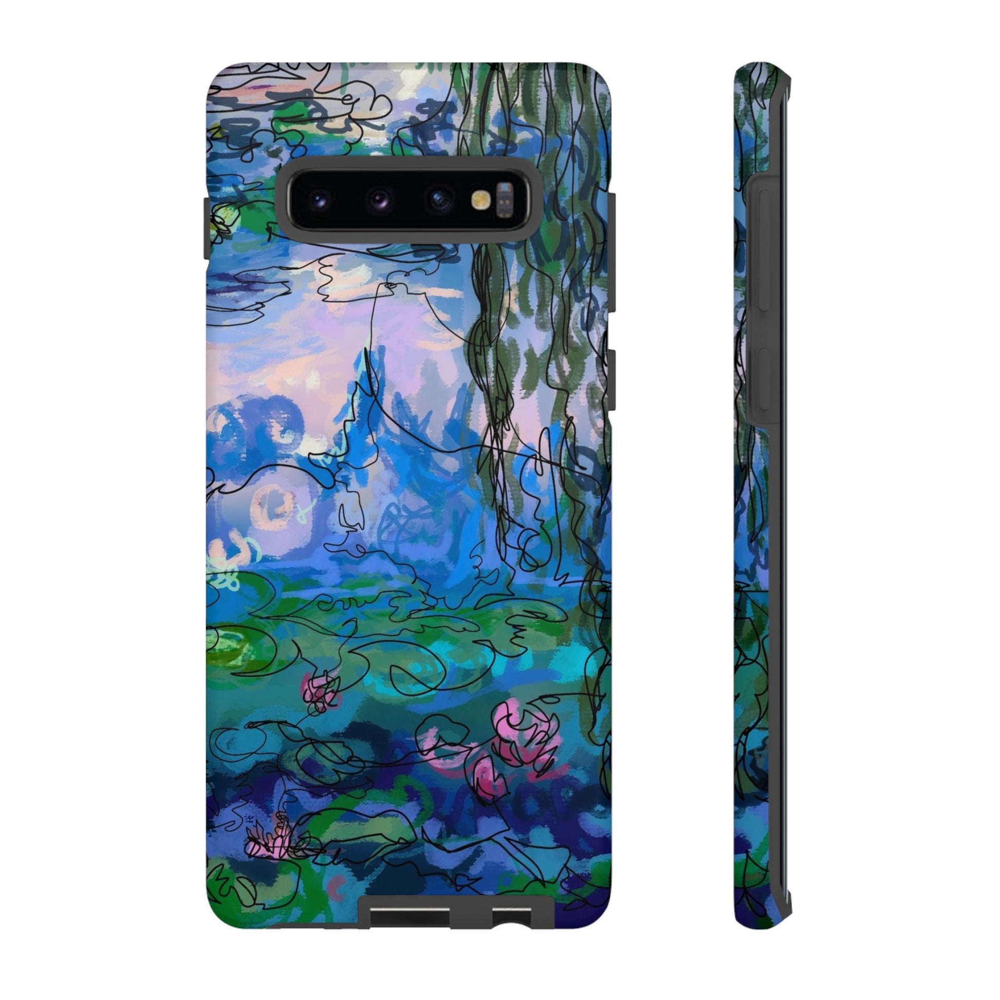 (Non-iphones) Tough Cases - Waterlilies