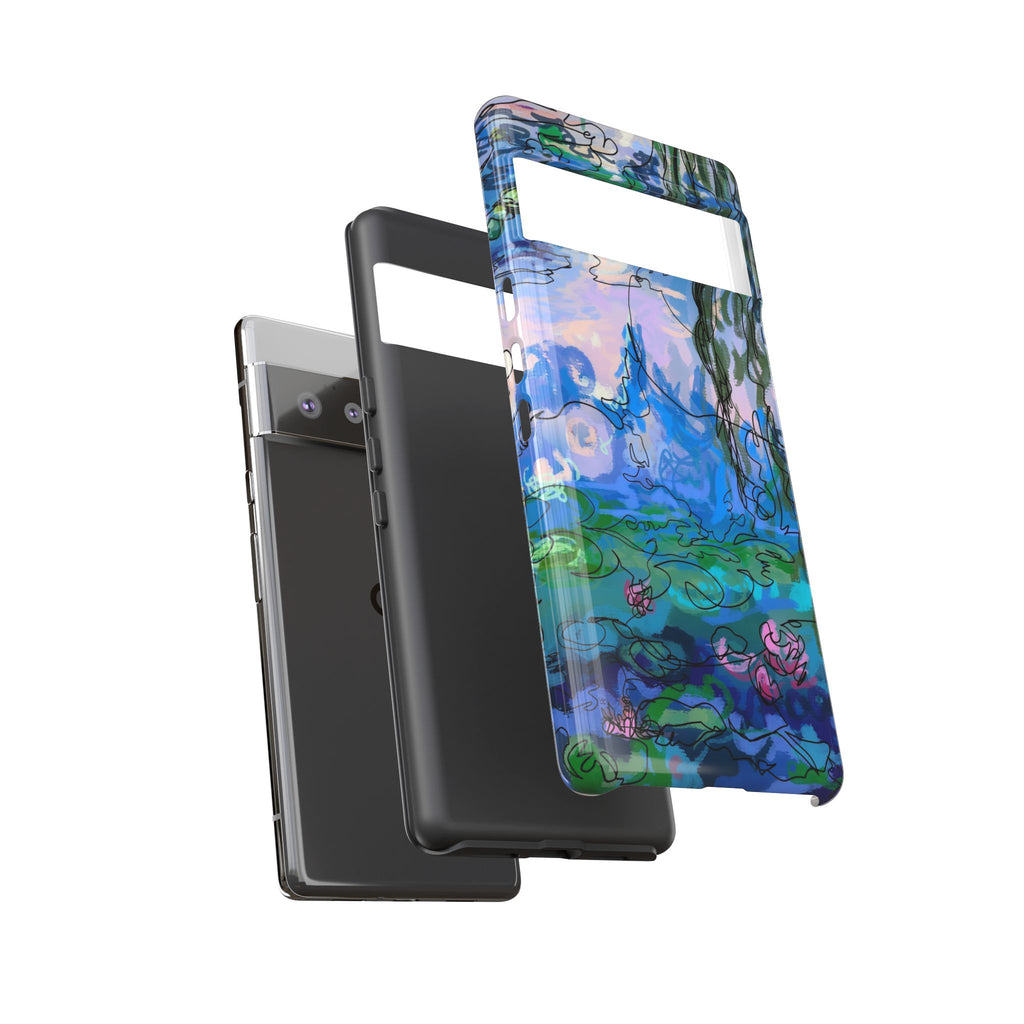 (Non-iphones) Tough Cases - Waterlilies