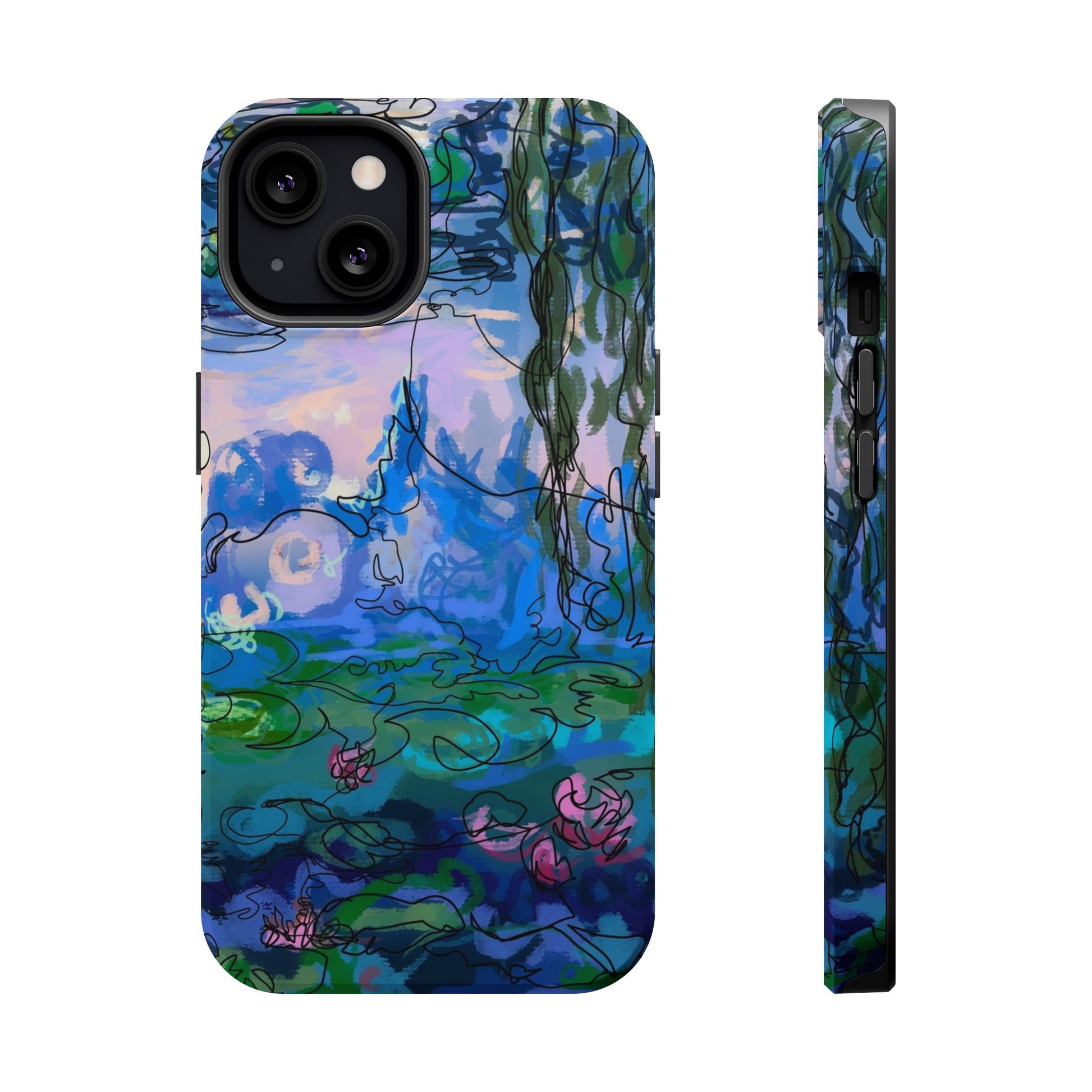 Magnetic Tough Cases - Waterlilies