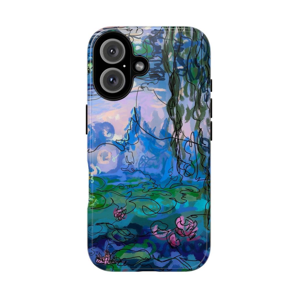 (Non-iphones) Tough Cases - Waterlilies