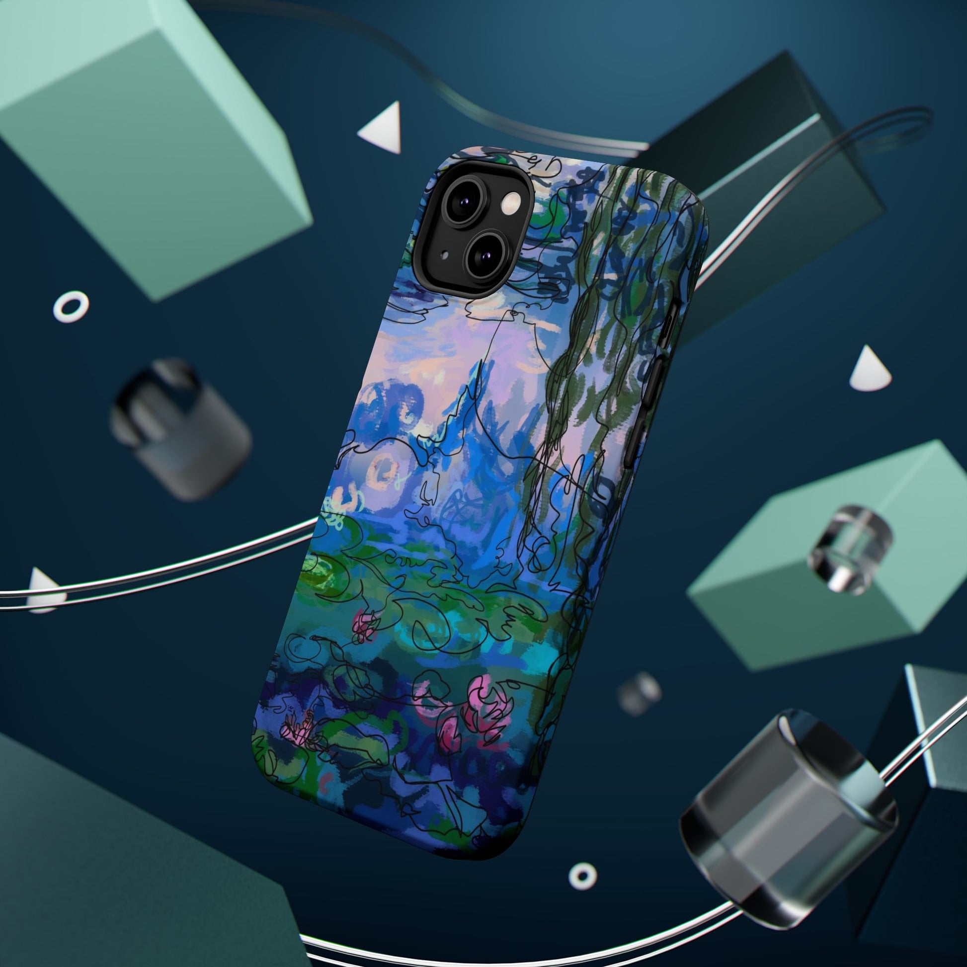 Magnetic Tough Cases - Waterlilies