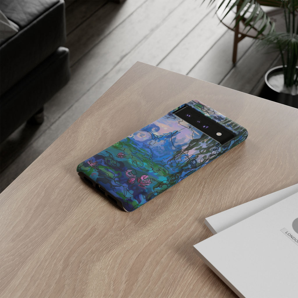 (Non-iphones) Tough Cases - Waterlilies