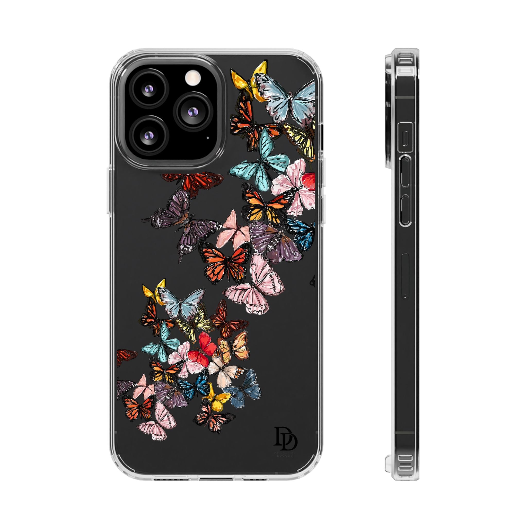 Clear Butterfly Phone Cases